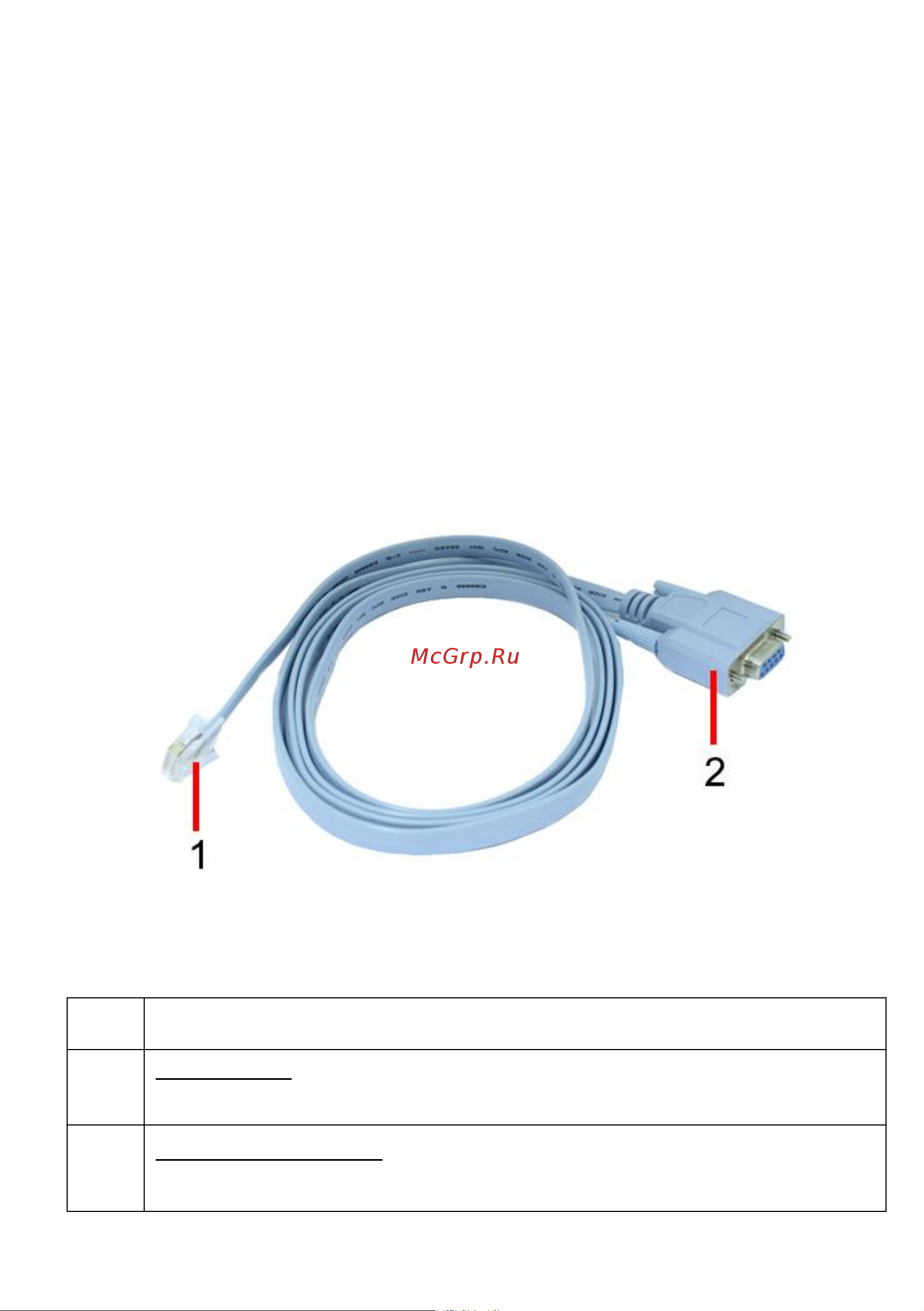 Osnovo Console-RJ45-DB9F Разъемы: 1 x Rj45; 1 x DB9 (female). Длина 1,2м. sct1354 Паспорт онлайн [2/3] 872303