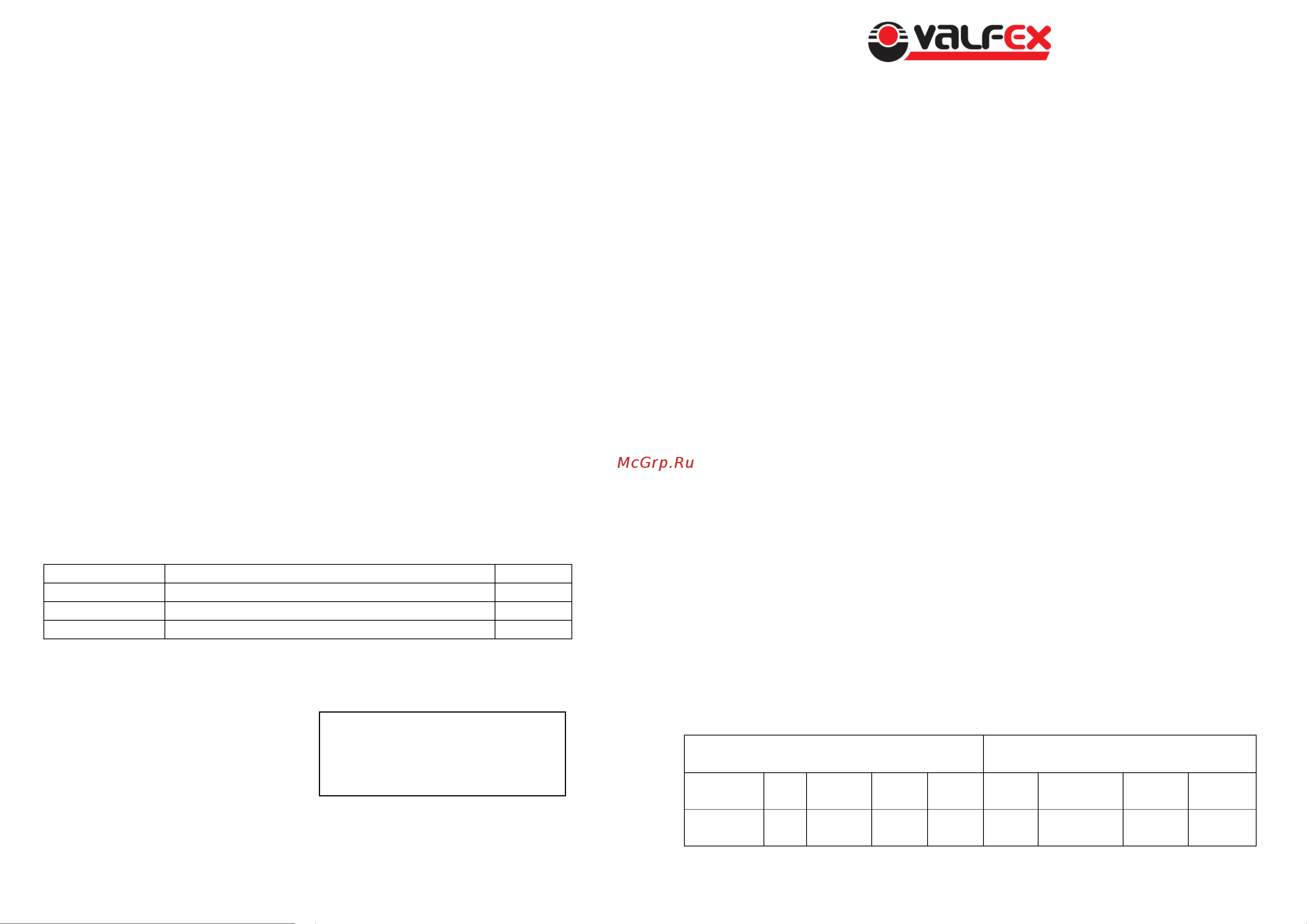 VALFEX OPTIMA L Version 2.0 500, 4 секции, 520 Вт CO-BQ500A/4 L Инструкция к товару онлайн