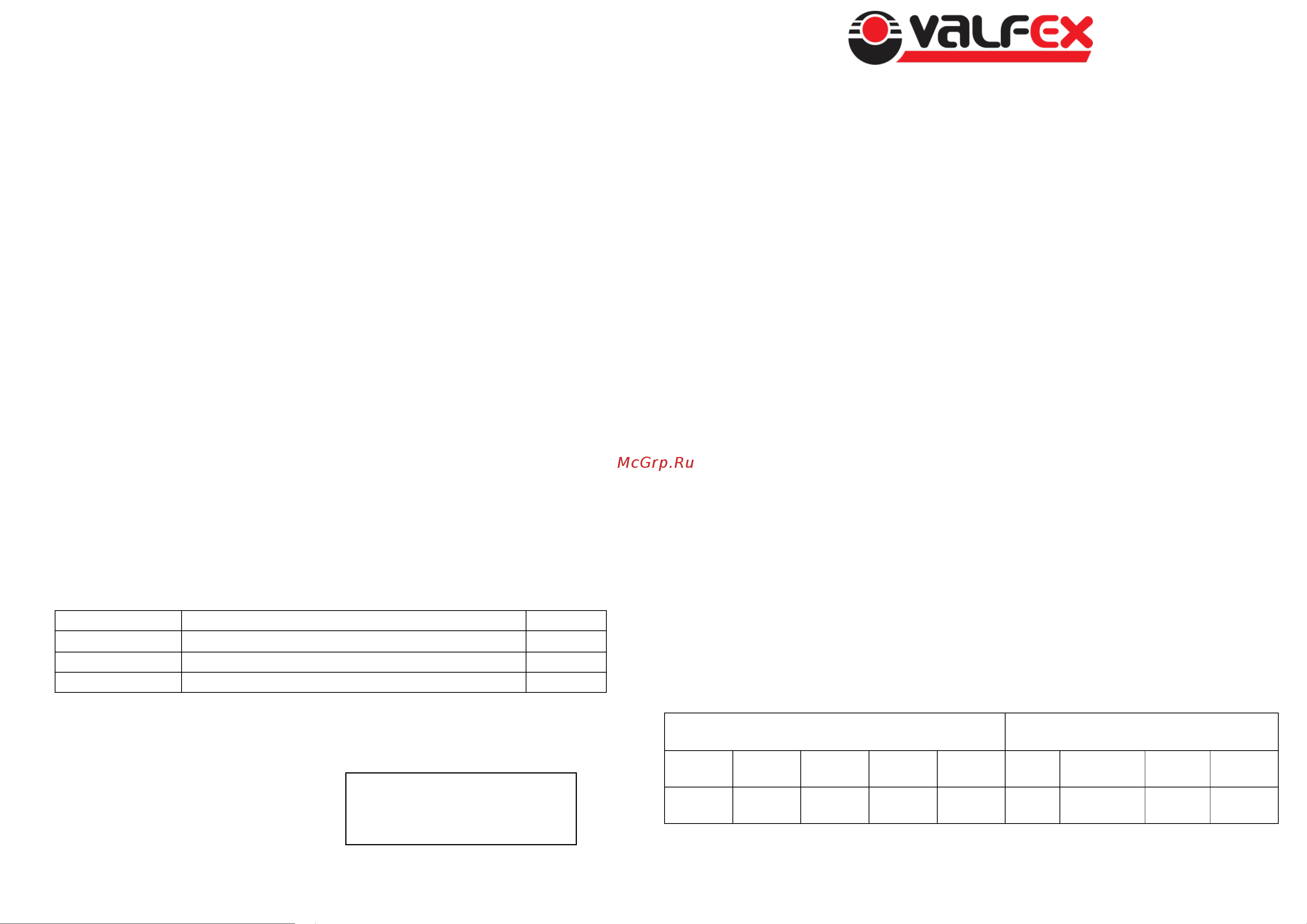 VALFEX SIMPLE L 500, 4 секции, 560 Вт FF-Q500A/4 L Инструкция к товару онлайн