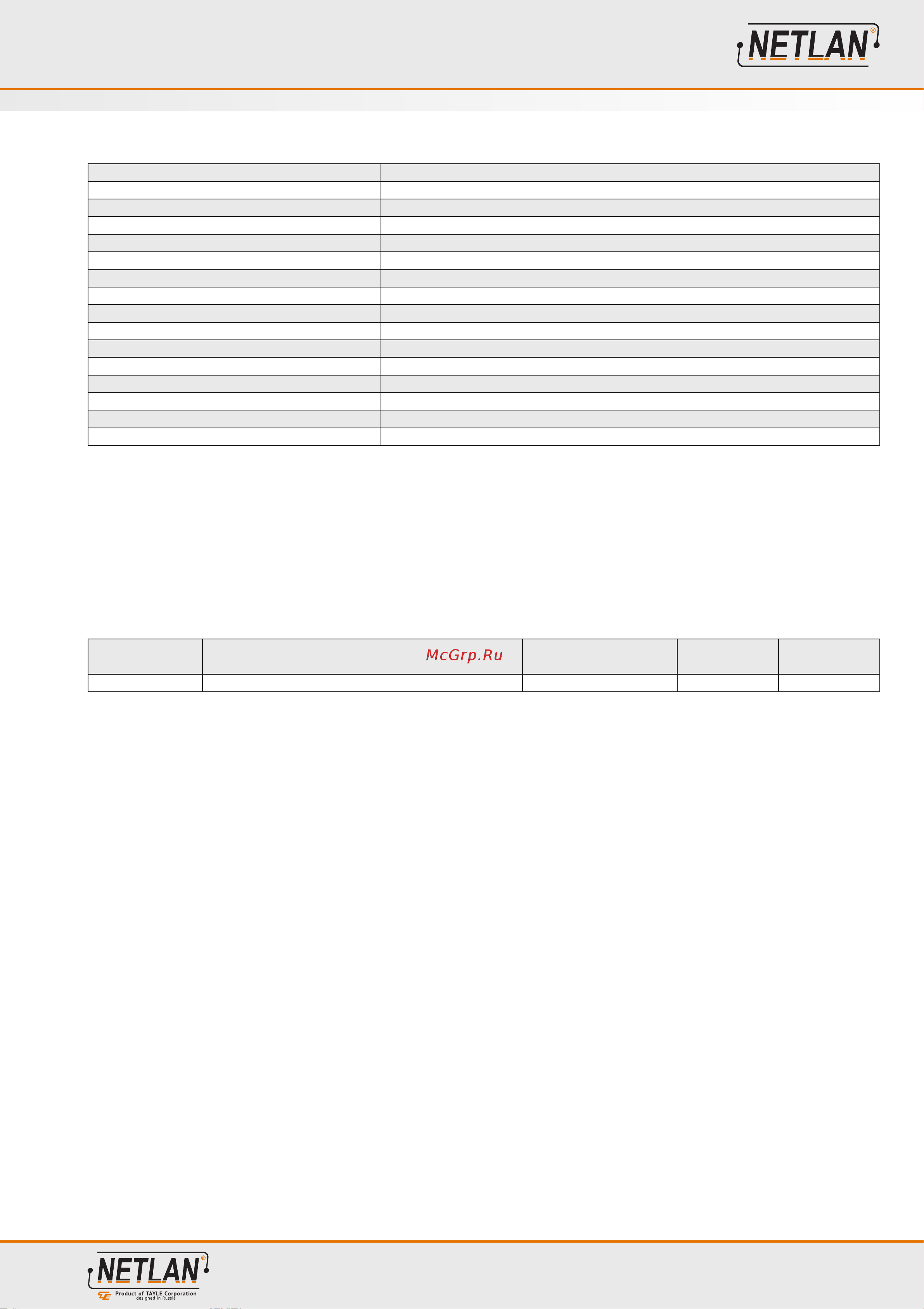NETLAN RJ45, RJ12, RJ11, BNC EC-CT4511B Характеристики онлайн [2/2] 872483