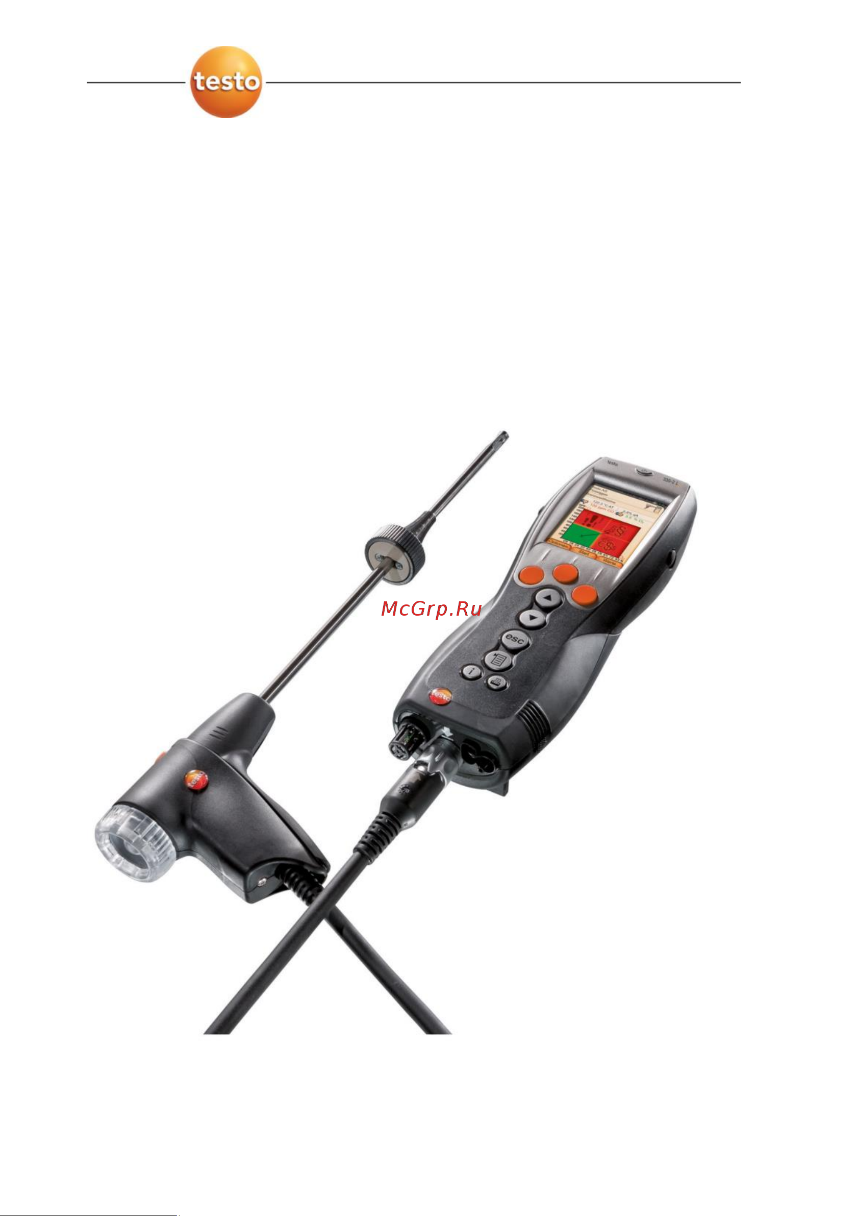 Testo 330-1 LL 0563 3328 Инструкция к товару онлайн