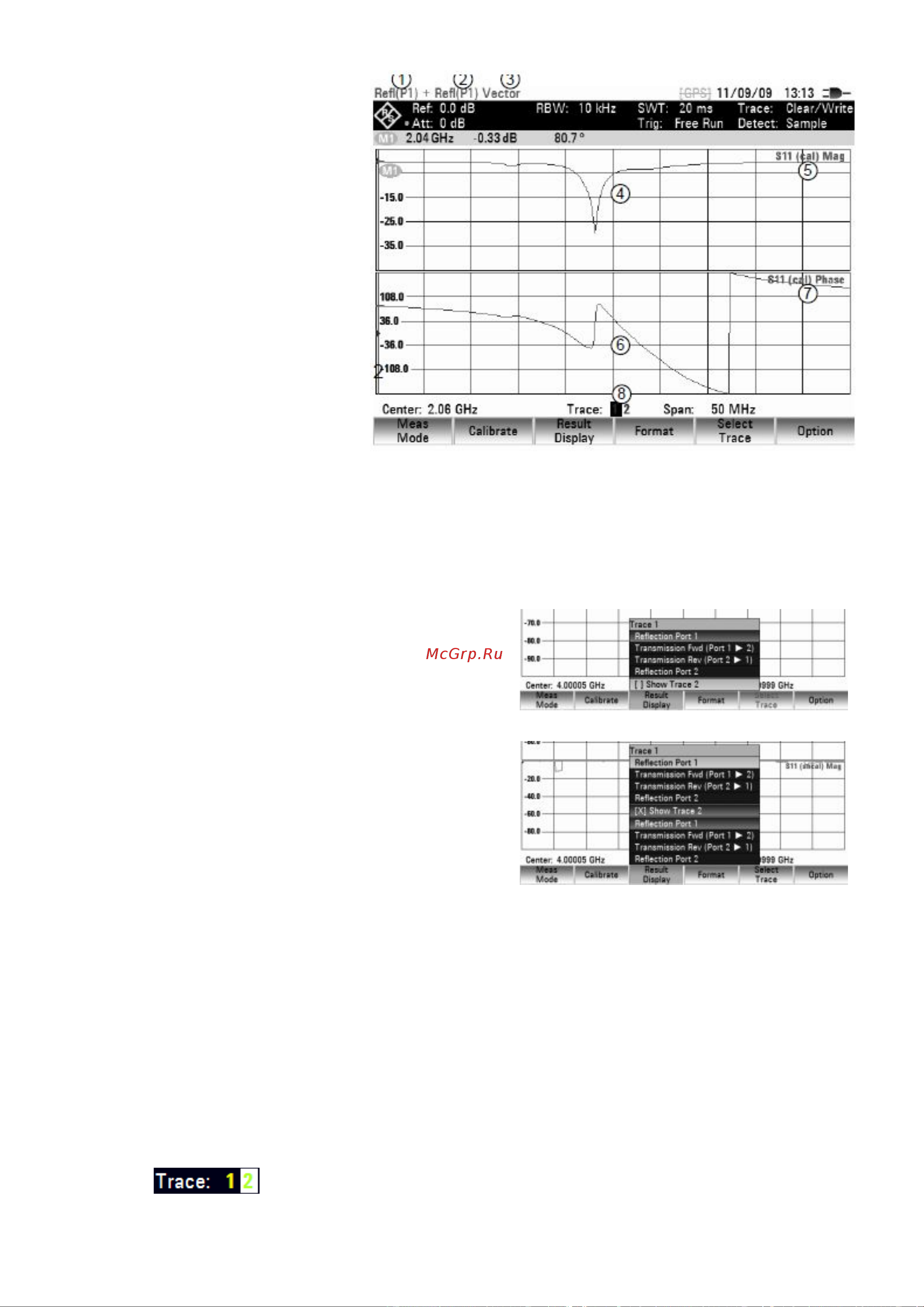 Rohde & Schwarz R&SFSH4 с предусилителем, следящим генератором и встроенным КСВН-мостом Инструкция к товару онлайн [119/186] 872615