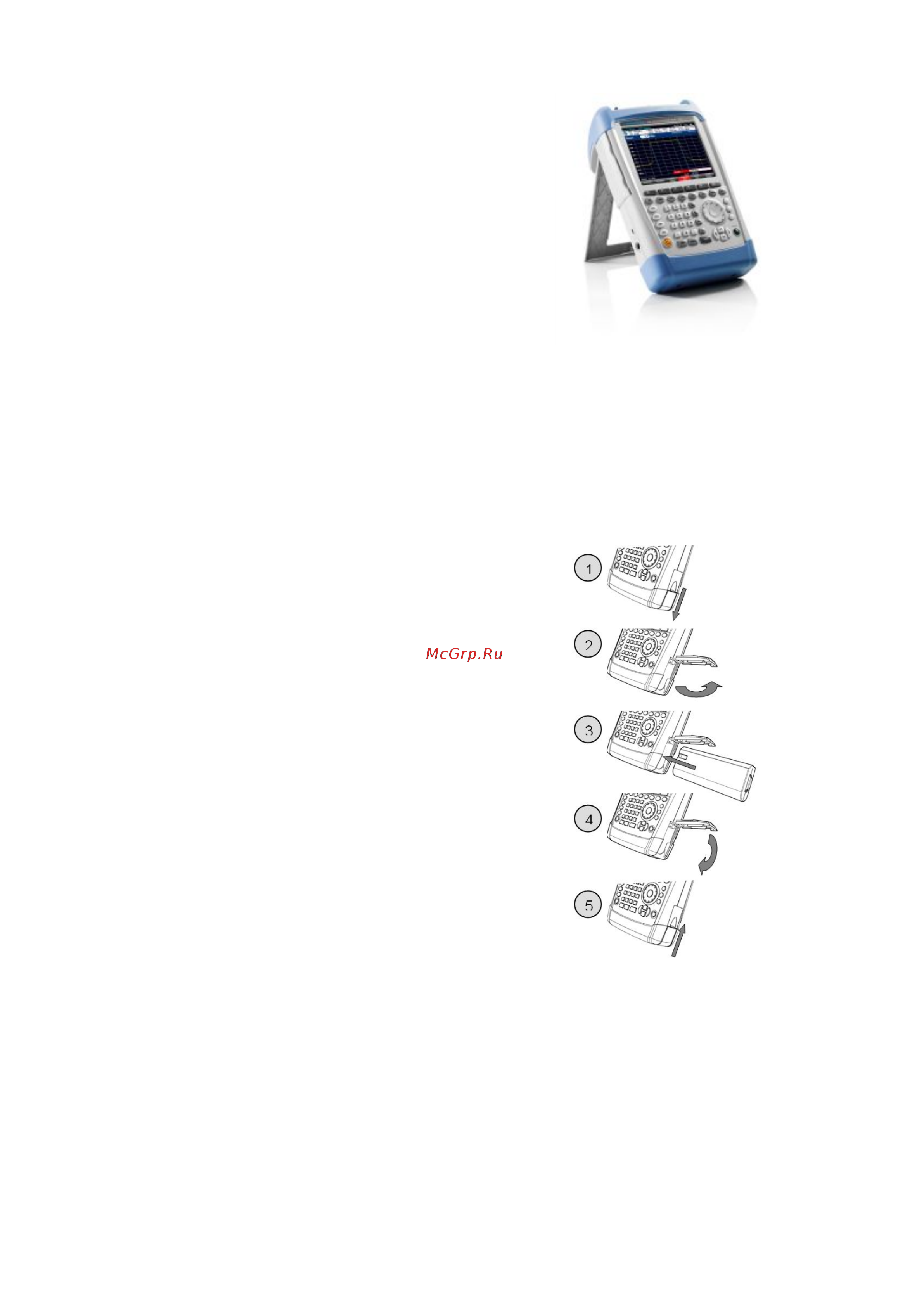 Rohde & Schwarz R&SFSH8 с предусилителем, следящим генератором и встроенным КСВН-мостом Инструкция к товару онлайн [25/186] 872624