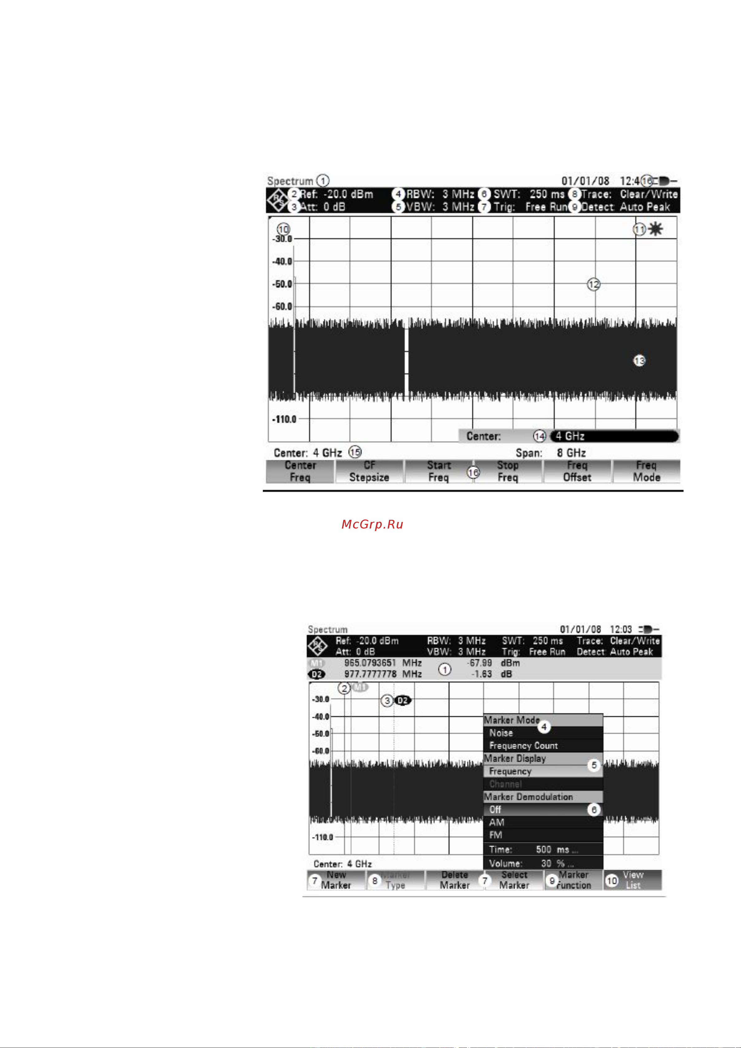 Rohde & Schwarz R&SFSH4 с предусилителем, следящим генератором и встроенным КСВН-мостом Инструкция к товару онлайн [41/186] 872615