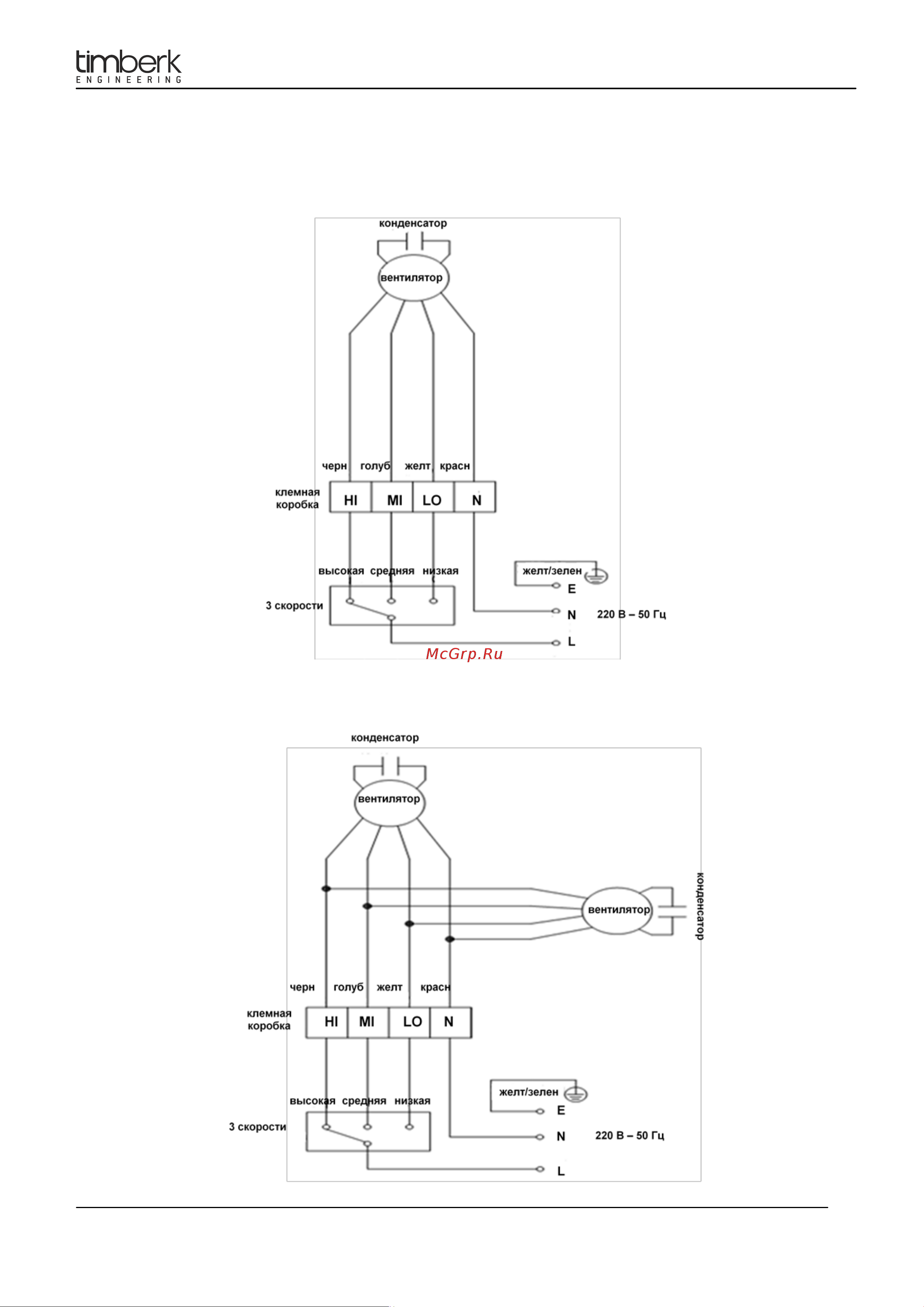 Timberk CW1 TIM 800 DT2 Инструкция к товару онлайн [9/15] 872775