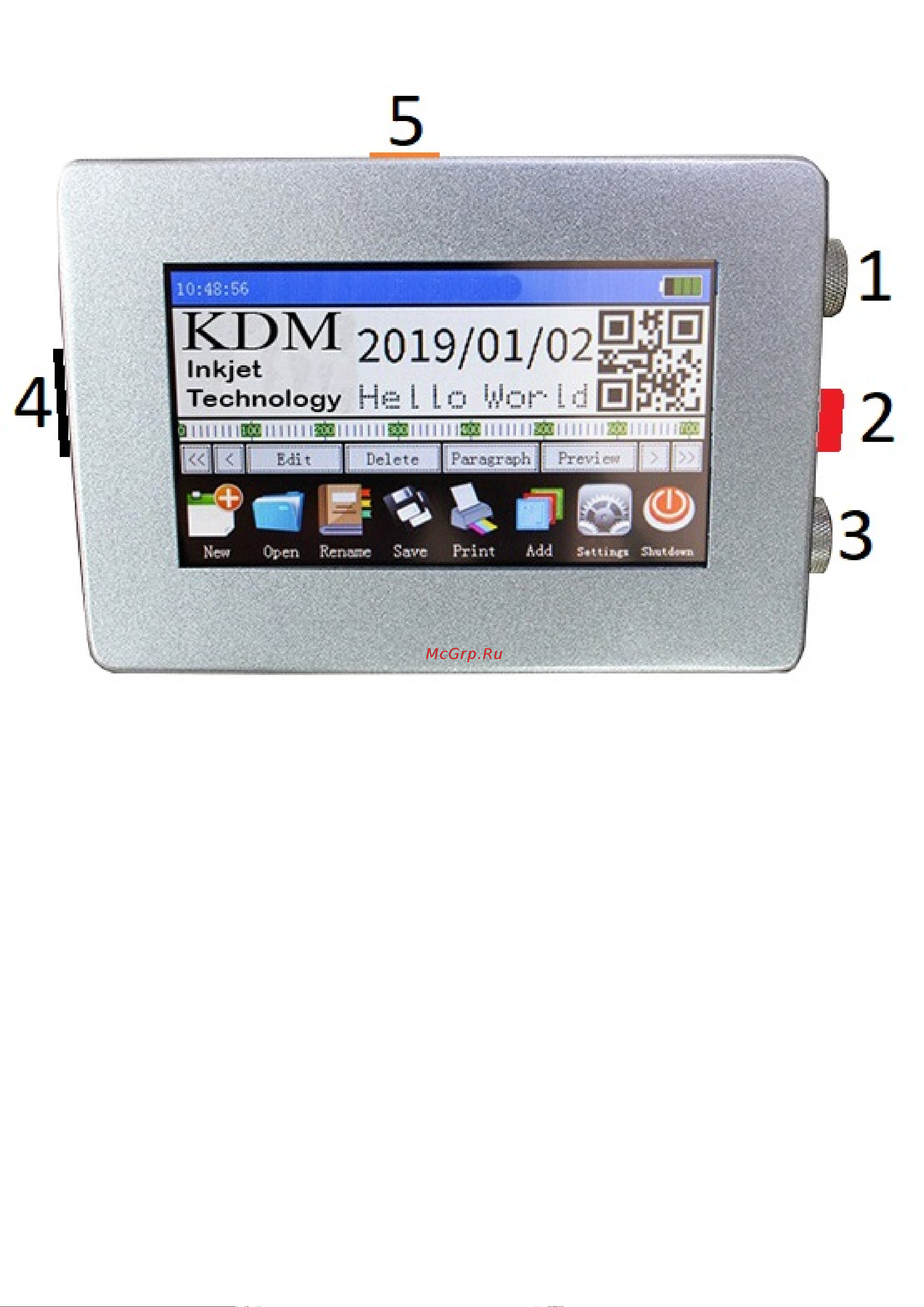 KDM INKJET 1200 4640159980042 Инструкция к товару онлайн [5/20] 872878