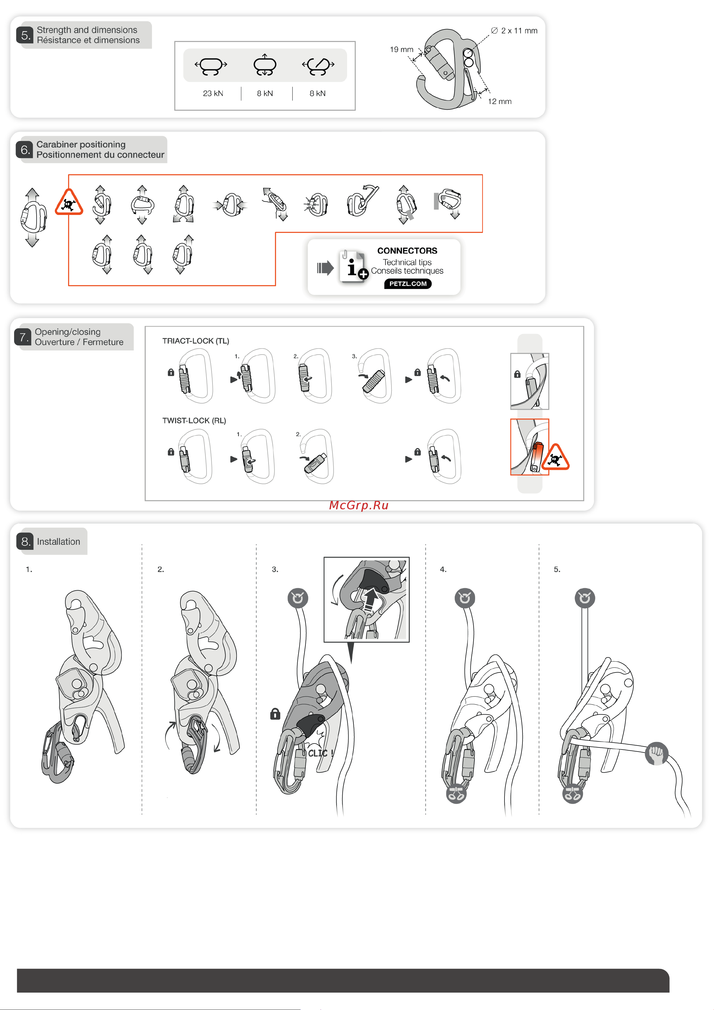 Petzl FREINO Z M042AA00 Инструкция к товару онлайн [2/16] 872887