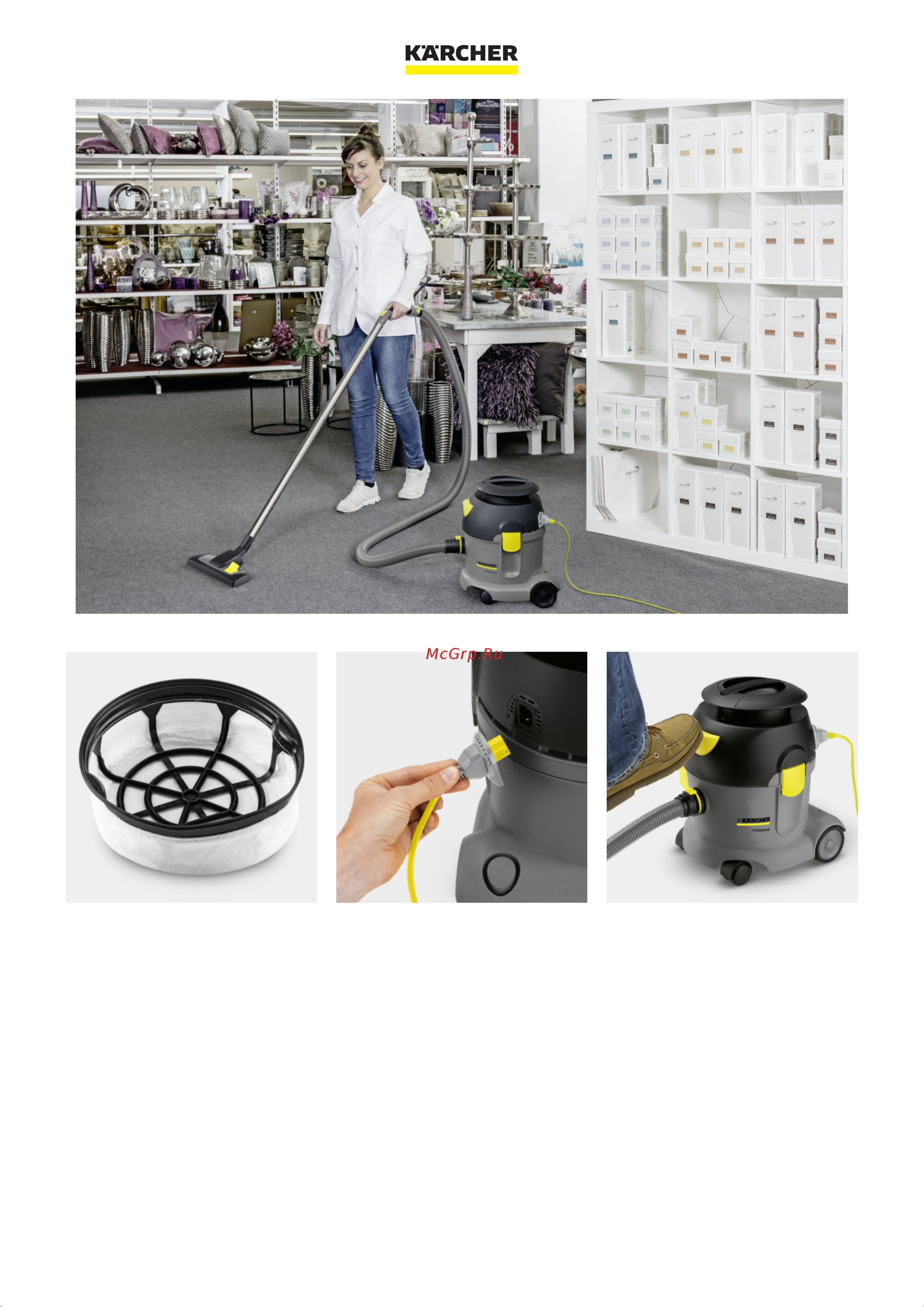 Karcher T 10/1 1.527-154.0 Инструкция онлайн [2/5] 872908