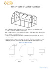 СИМАЛЕНД 8x3х2 м, 20x20 мм, шаг 1.0 м, без поликарбоната 2476613 Инструкция к СИМАЛЕНД 2476613