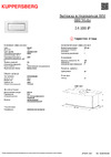 Kuppersberg BIM 600 White Технические характеристики
