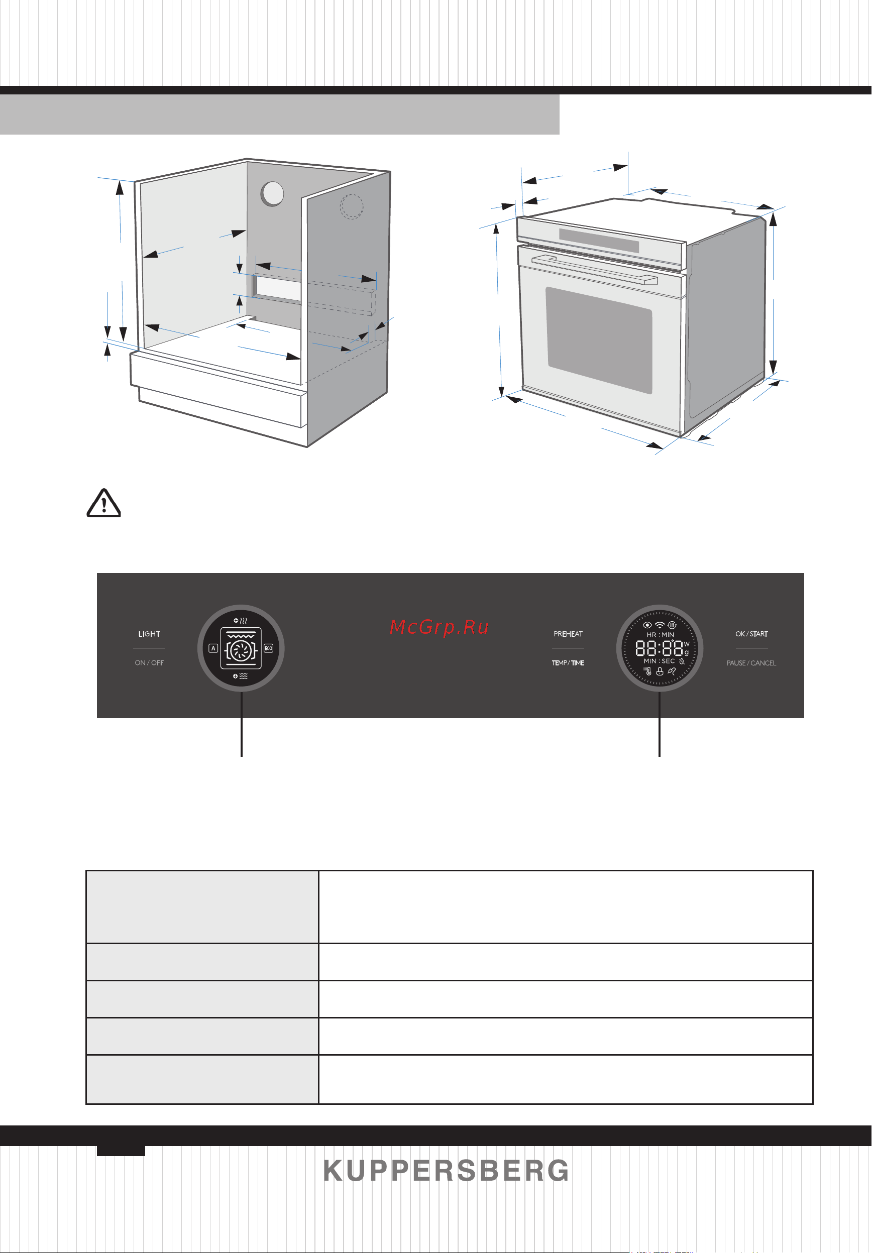 Kuppersberg HT 612 White Инструкция по эксплуатации онлайн [8/116] 873157