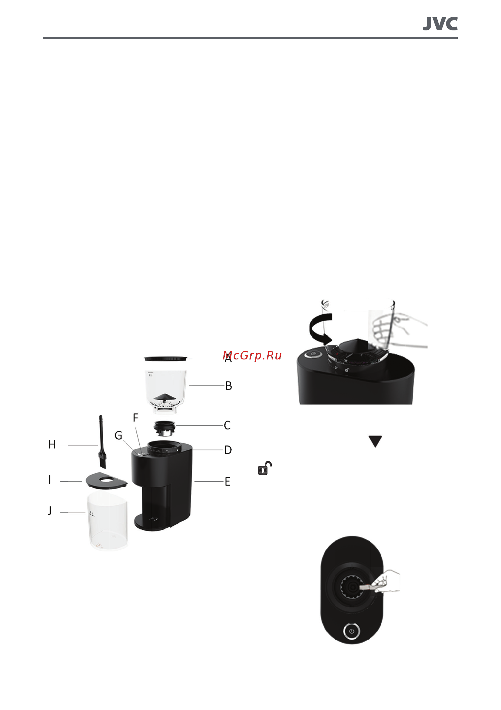 JVC JK-CG100 Инструкция по эксплуатации онлайн [5/16] 873218