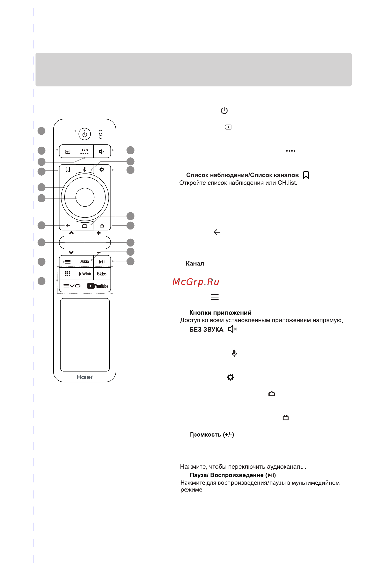 Haier 75 MINI LED PRO Инструкция по эксплуатации онлайн [11/40] 873321