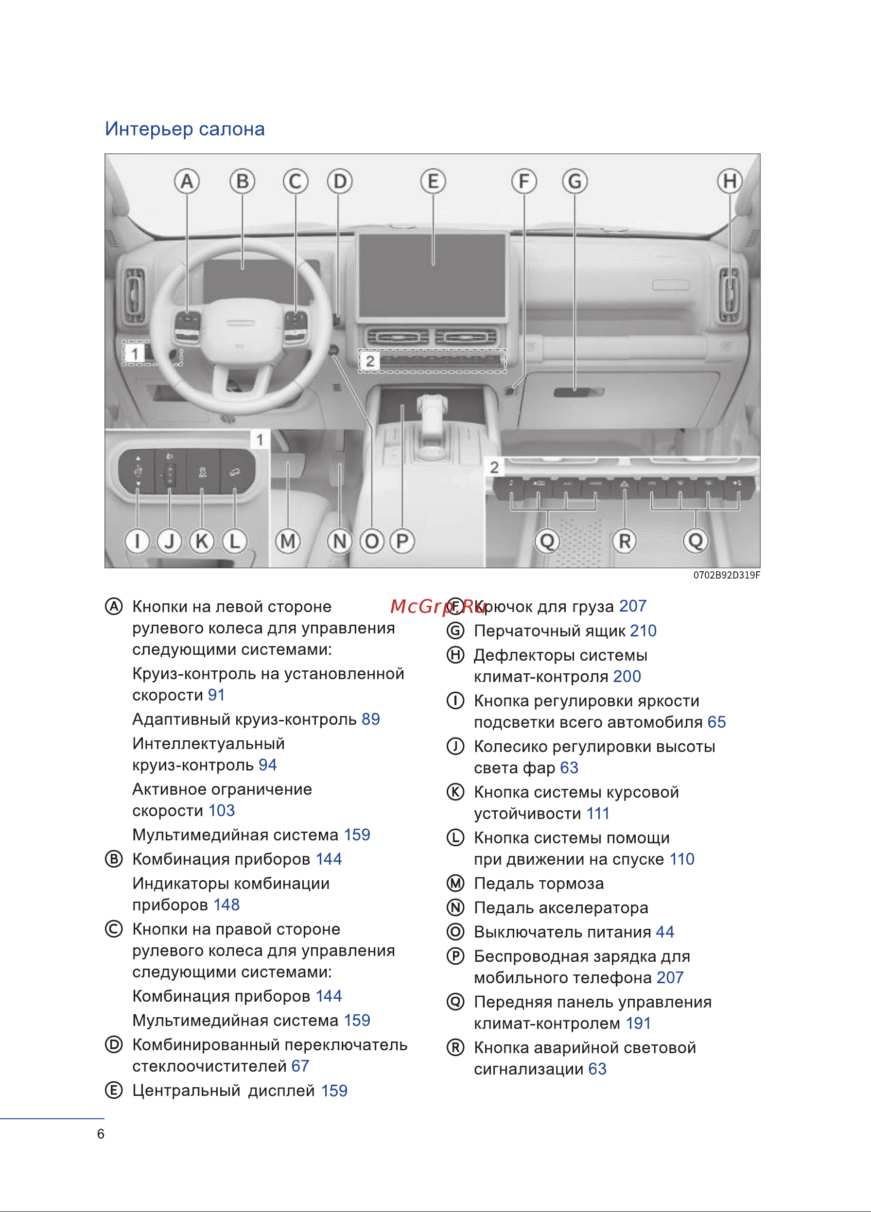 Haval H9 Инструкция по эксплуатации онлайн [6/376] 873453