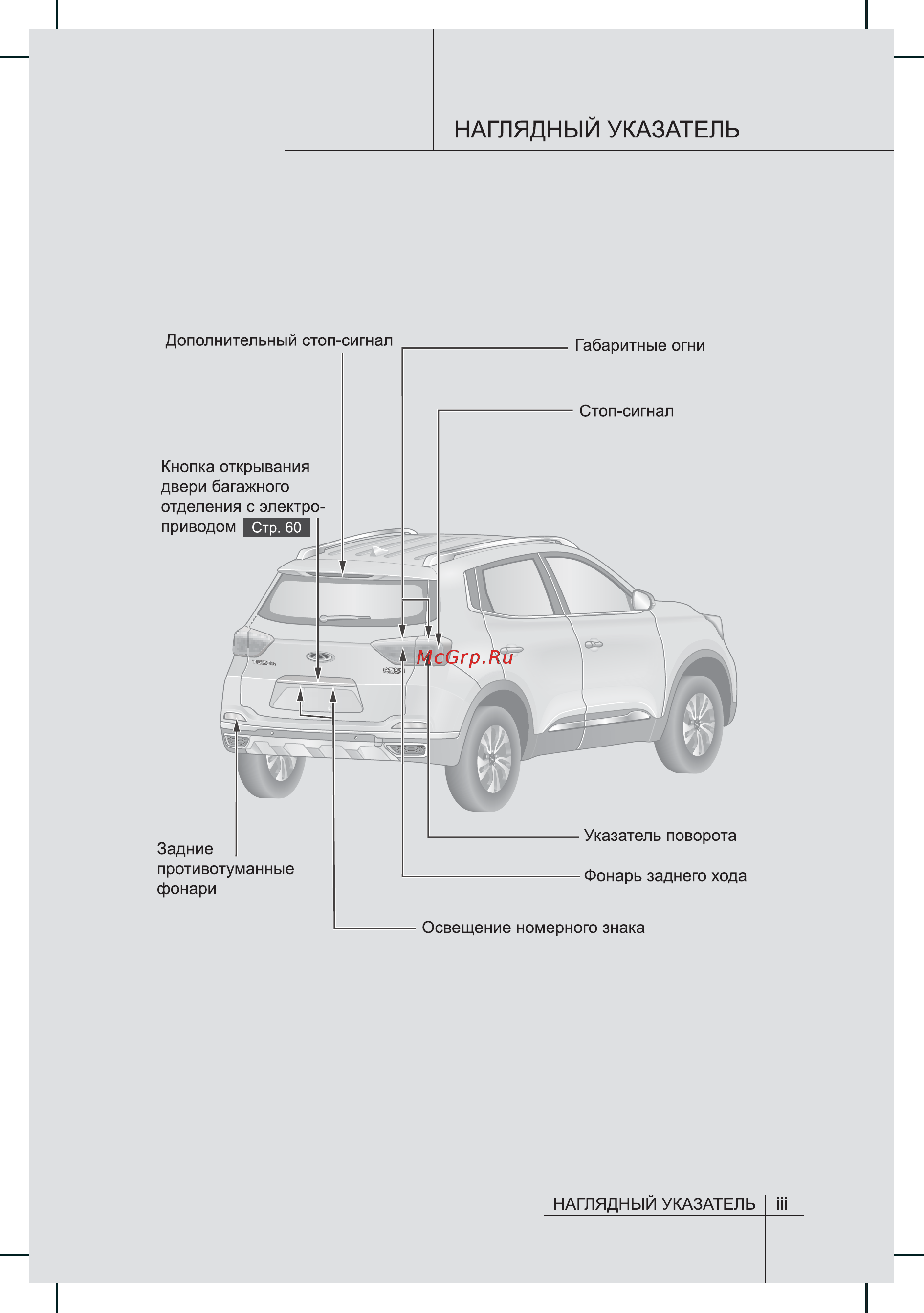 CHERY Tiggo 4 2021 Инструкция по эксплуатации онлайн [3/44] 873465