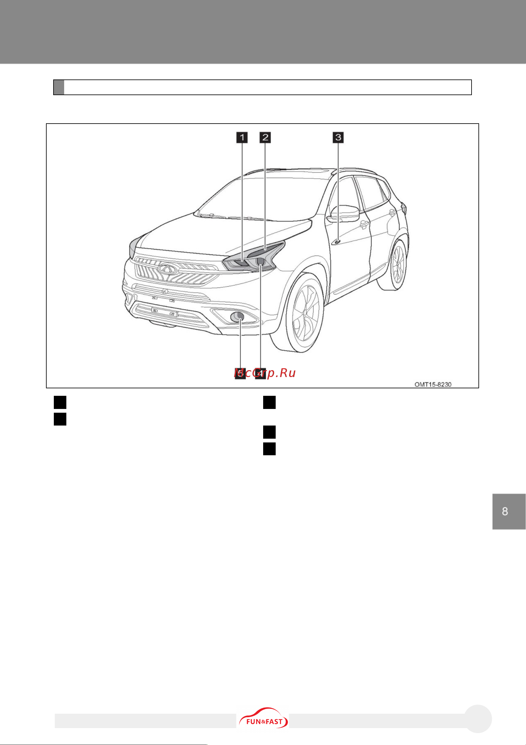 CHERY Tiggo 7 Инструкция по эксплуатации онлайн [417/448] 873466