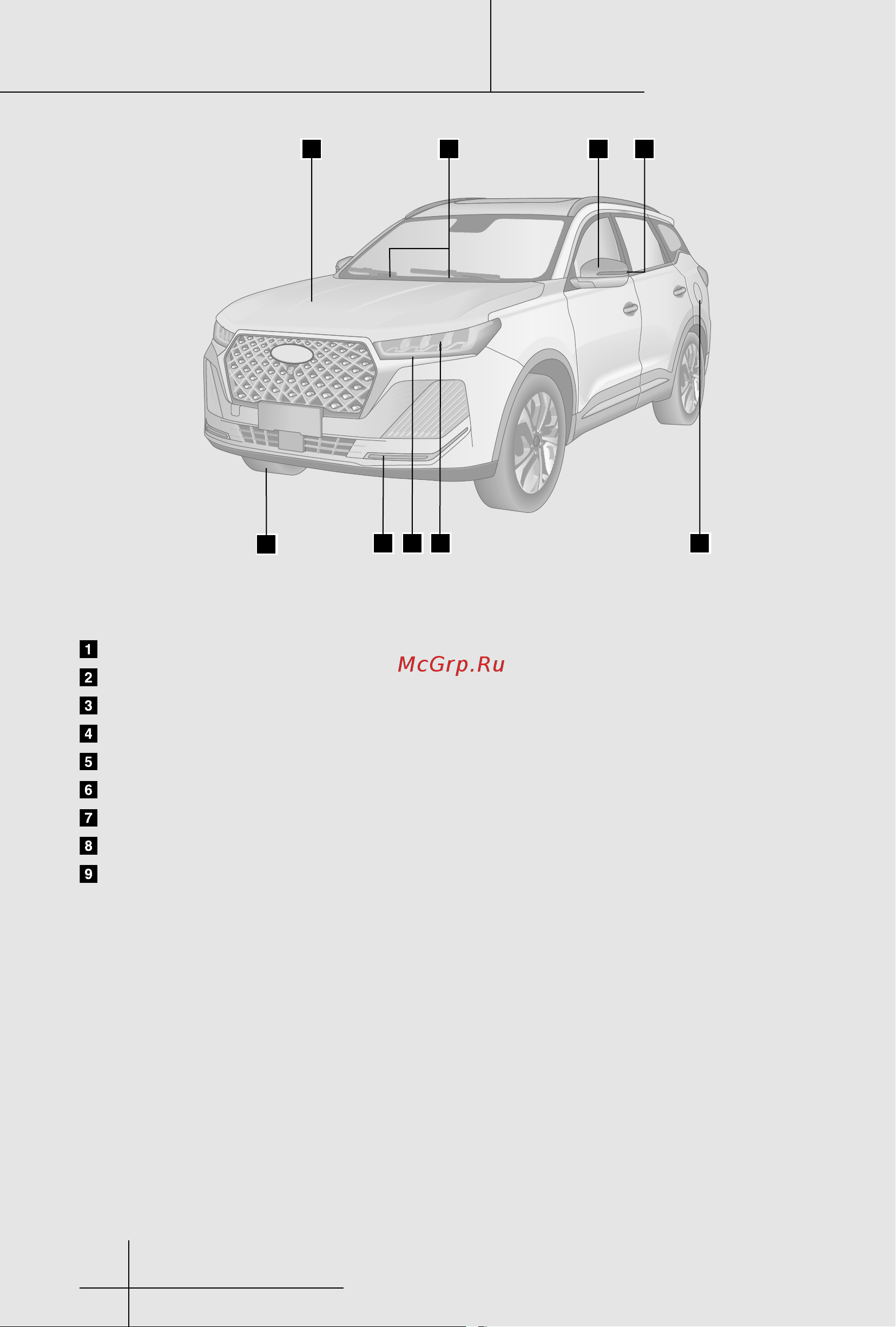 CHERY Tiggo 7 PRO MAX (рестайлинг 2024) Инструкция_Часть1 онлайн [2/60] 873480