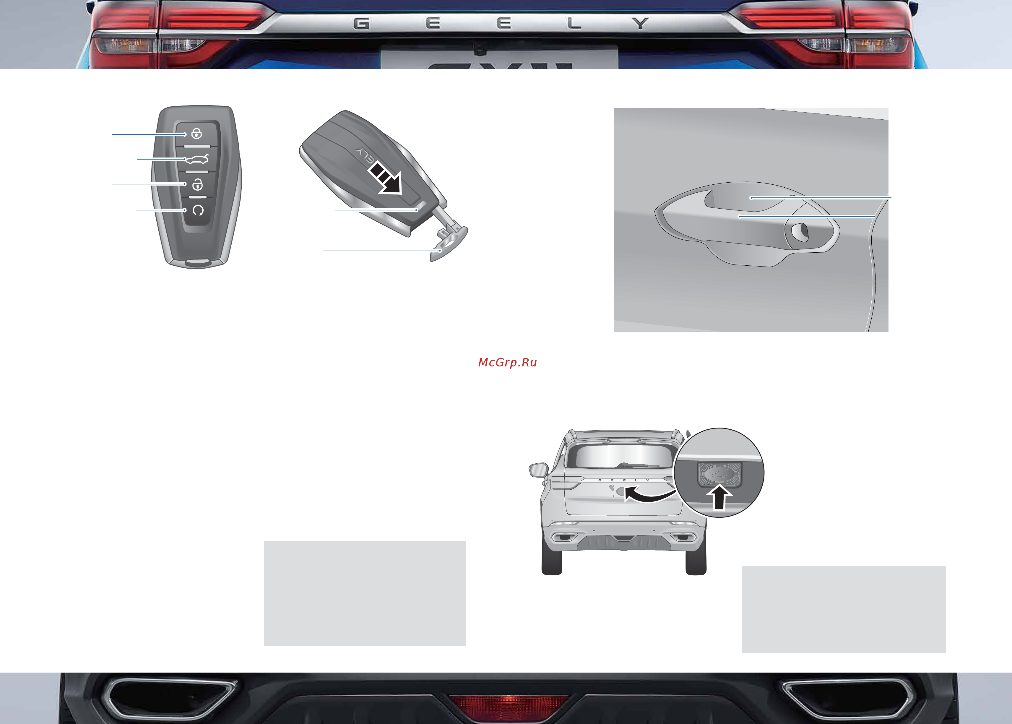 Geely Coolray SX11 Краткое руководство онлайн [2/13] 873495