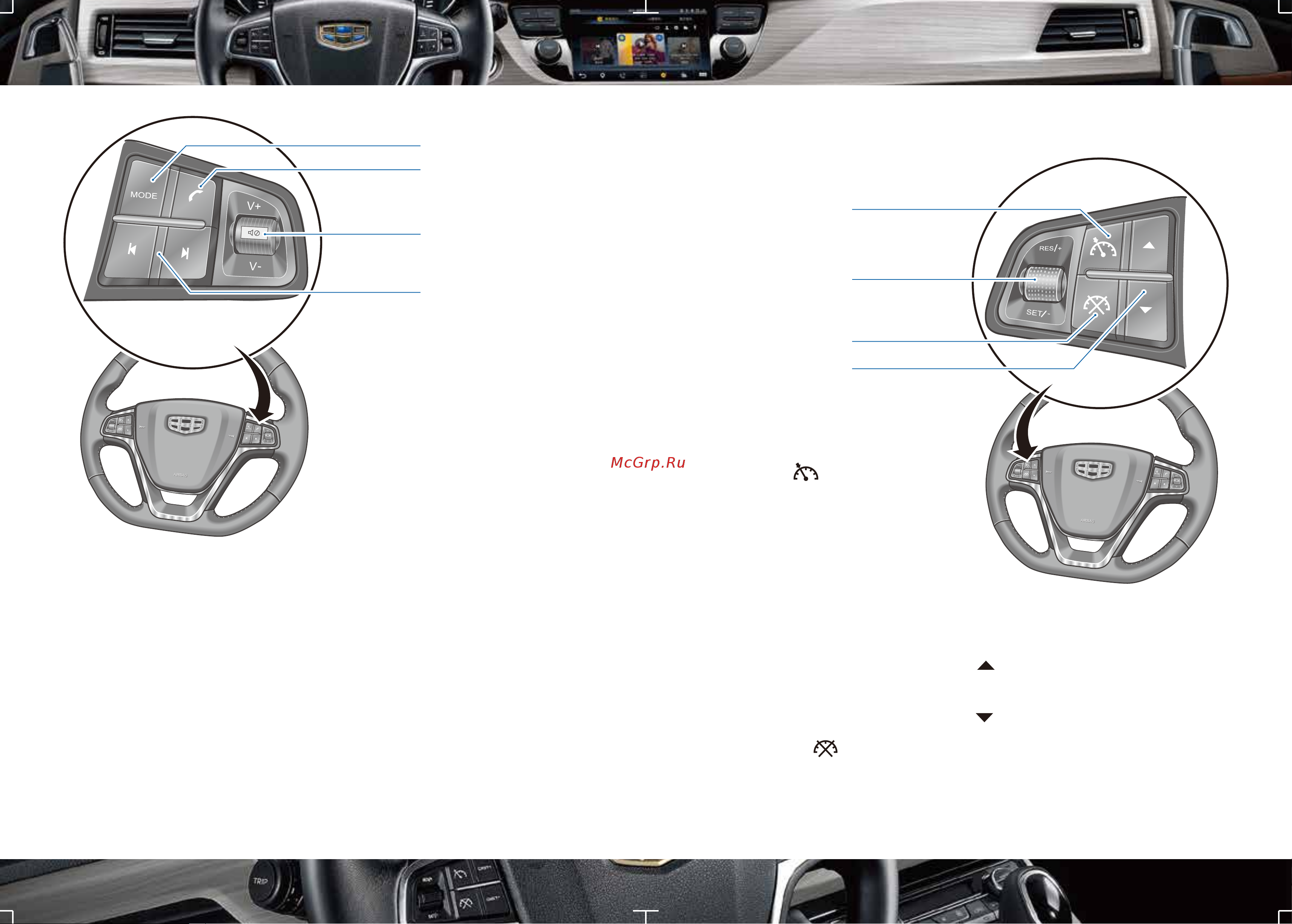 Geely Atlas Краткое руководство онлайн [6/13] 873502
