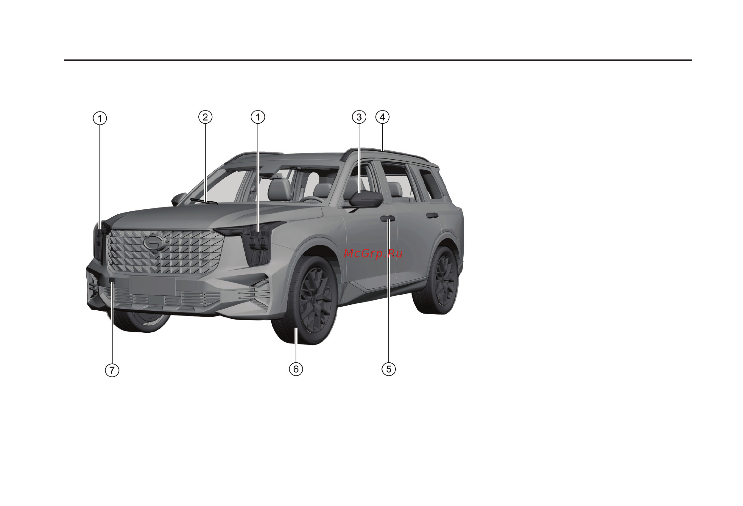 GAC GS8 Руководство по эксплуатации онлайн [9/297] 873522