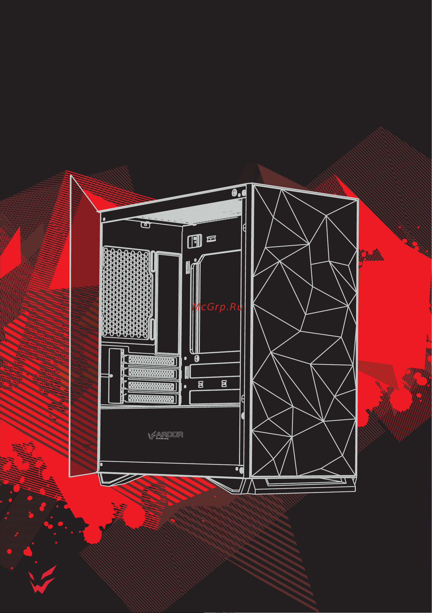 ARDOR GAMING Rare Minicase MS3 Mesh PG ARGB Инструкция по эксплуатации онлайн