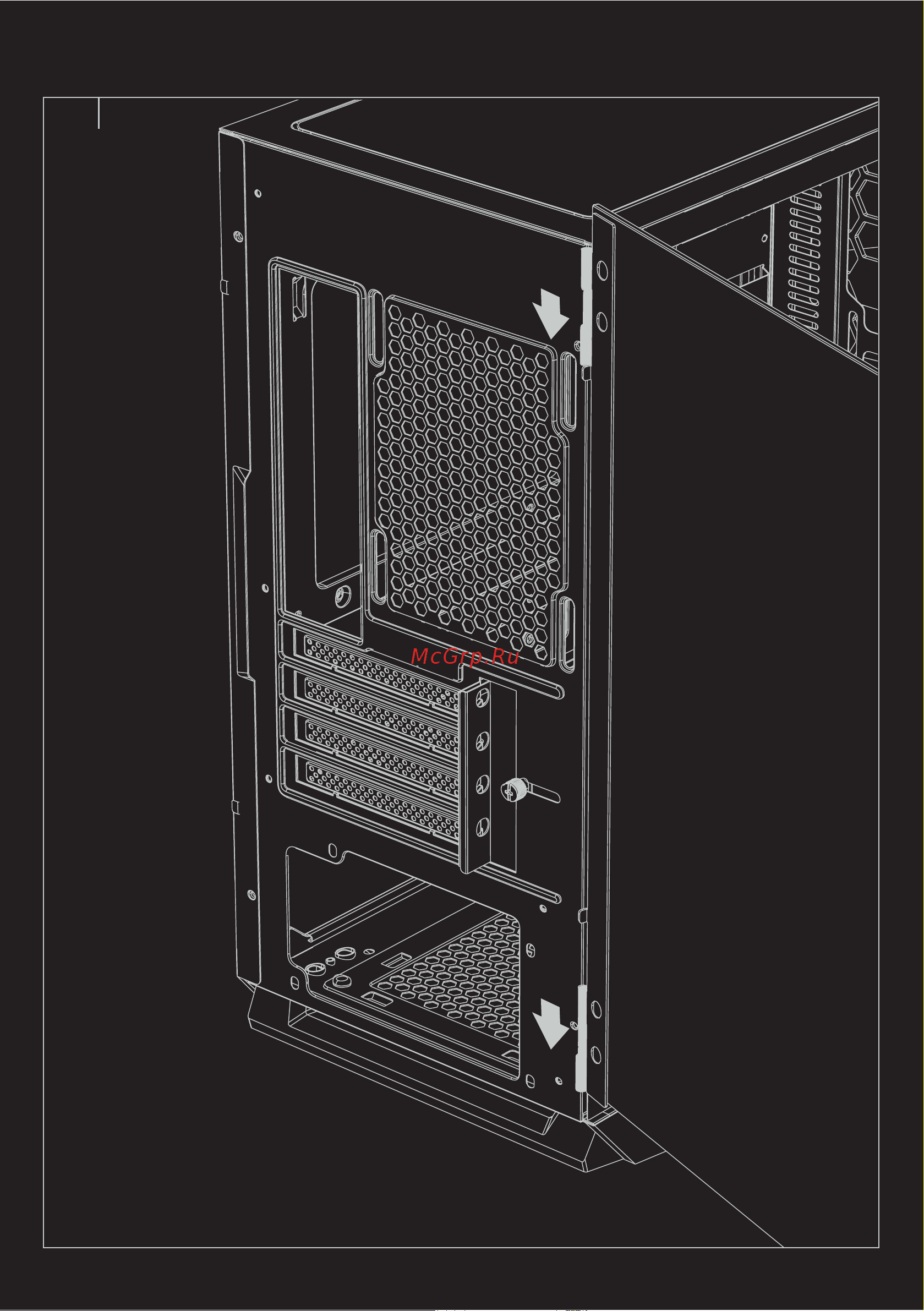 ARDOR GAMING Rare Minicase MS3 Mesh PG ARGB Инструкция по эксплуатации онлайн [7/16] 873745