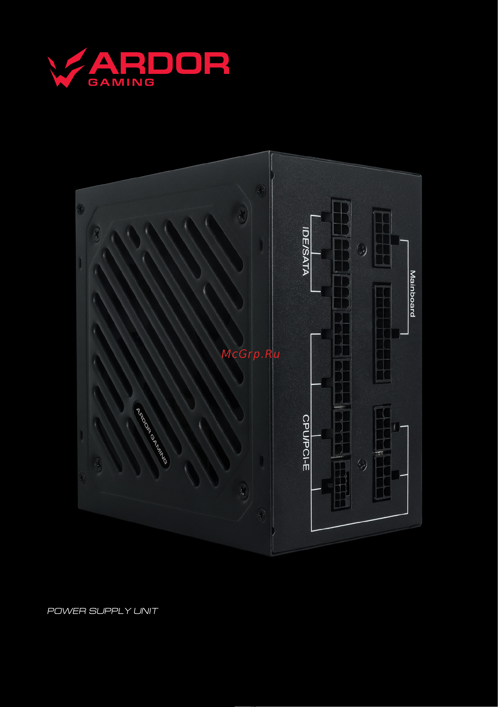ARDOR GAMING ORIGIN 850WGF White Инструкция по эксплуатации онлайн