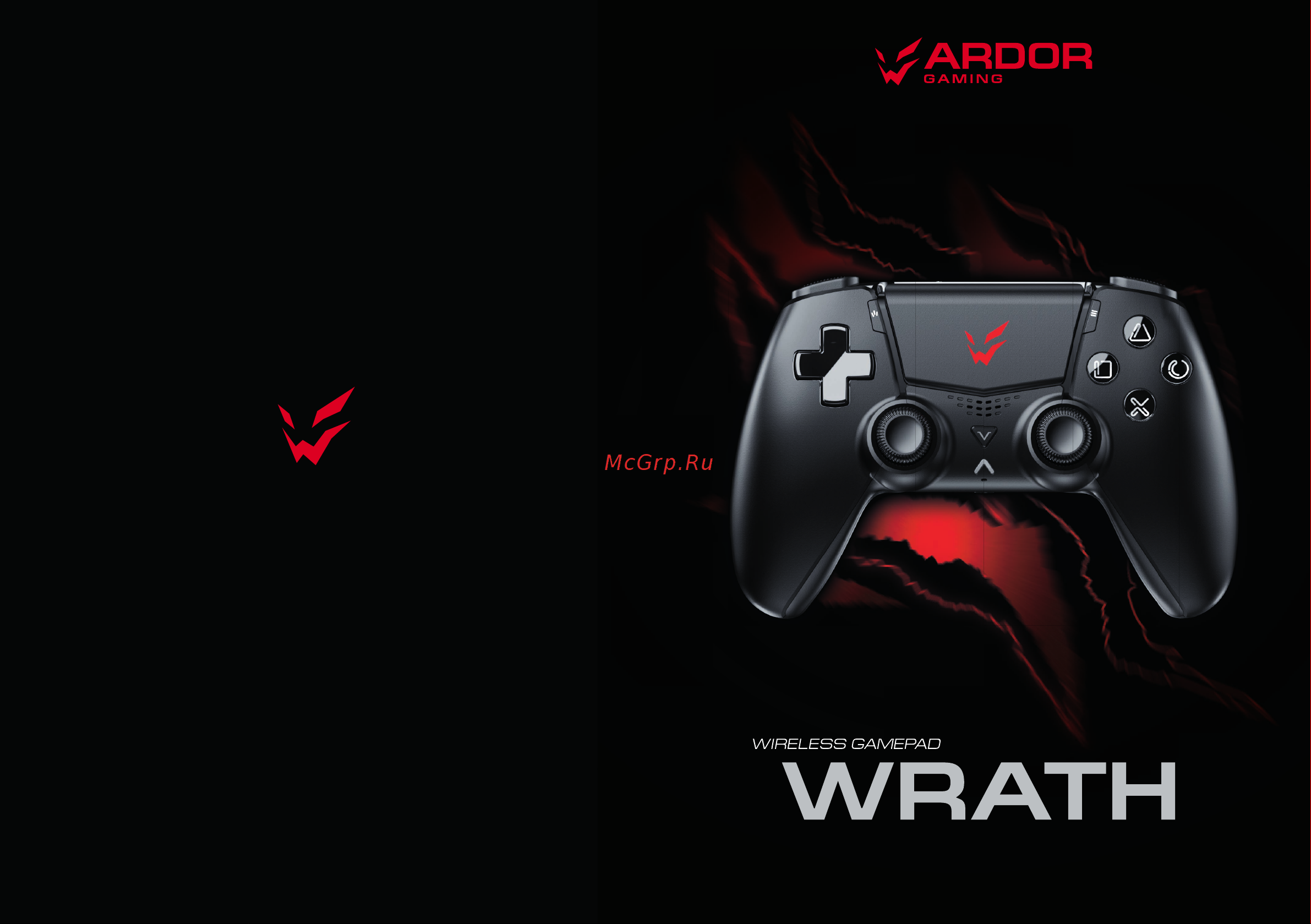 ARDOR GAMING Wrath Black Инструкция по эксплуатации онлайн