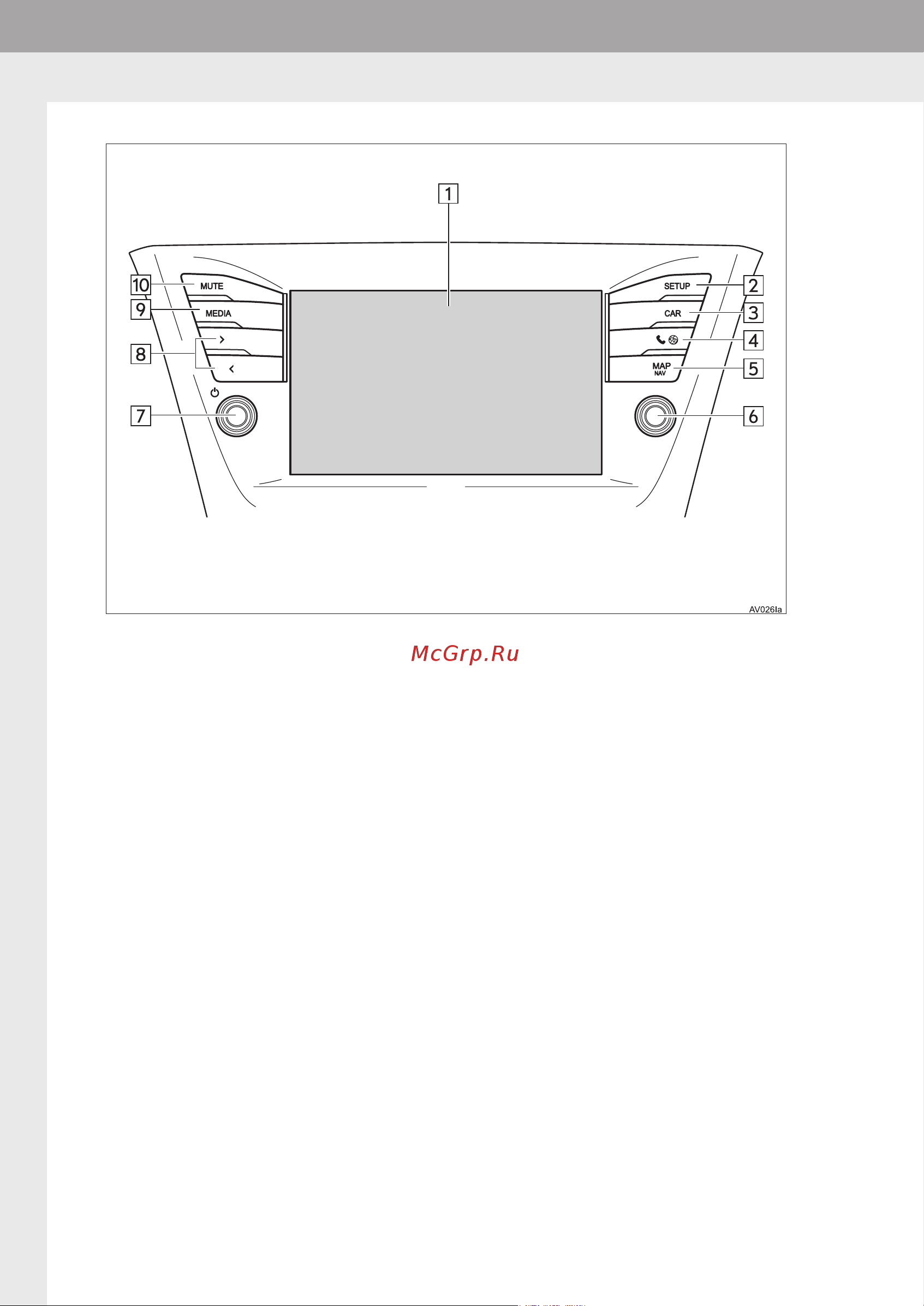 Toyota Avensis 2008 - 2018 Руководство по навигационной системе PZ49X_20C31_RU онлайн [16/273] 873839