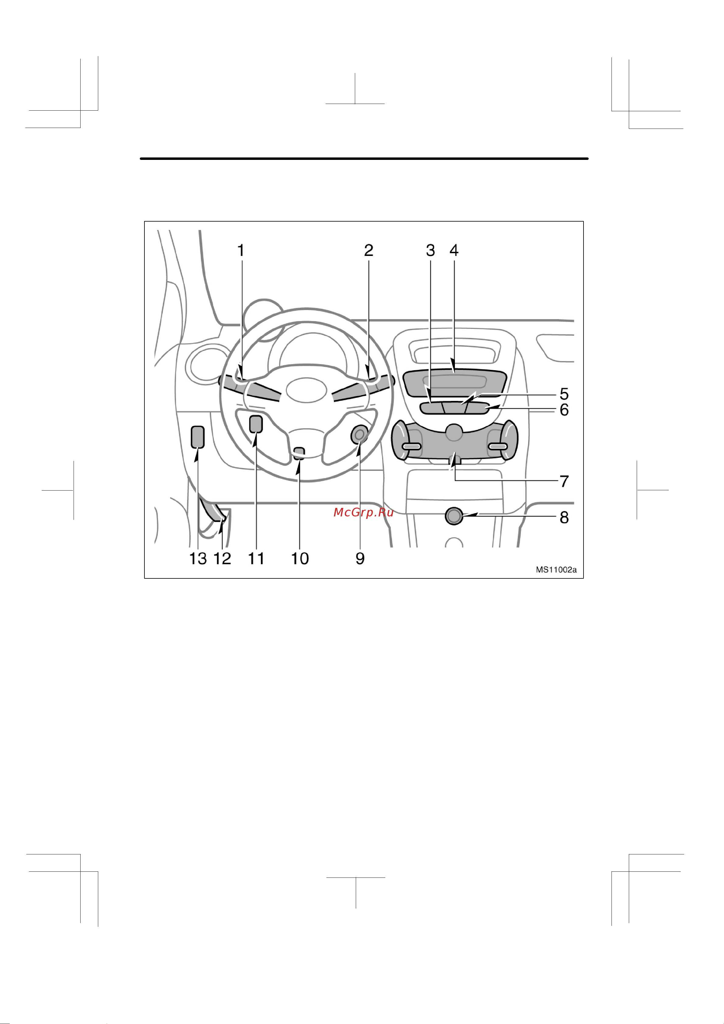 Toyota Aygo 2005 - 2014 Руководство для владельца PZ49X_99E37_EN онлайн [13/318] 873843