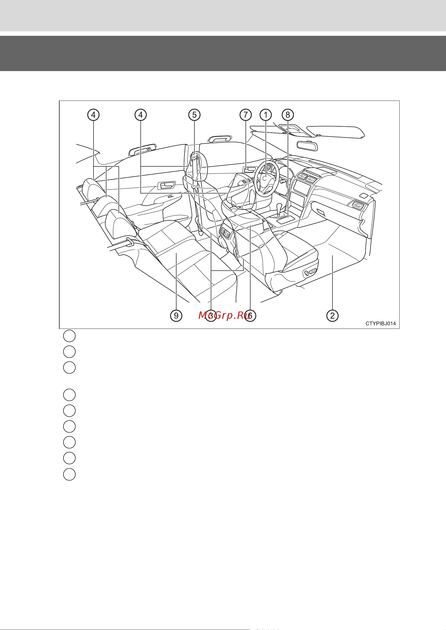 Toyota Camry 2011 - 2017 Руководство для владельца PZ49X_33C26_RU онлайн [21/448] 873847