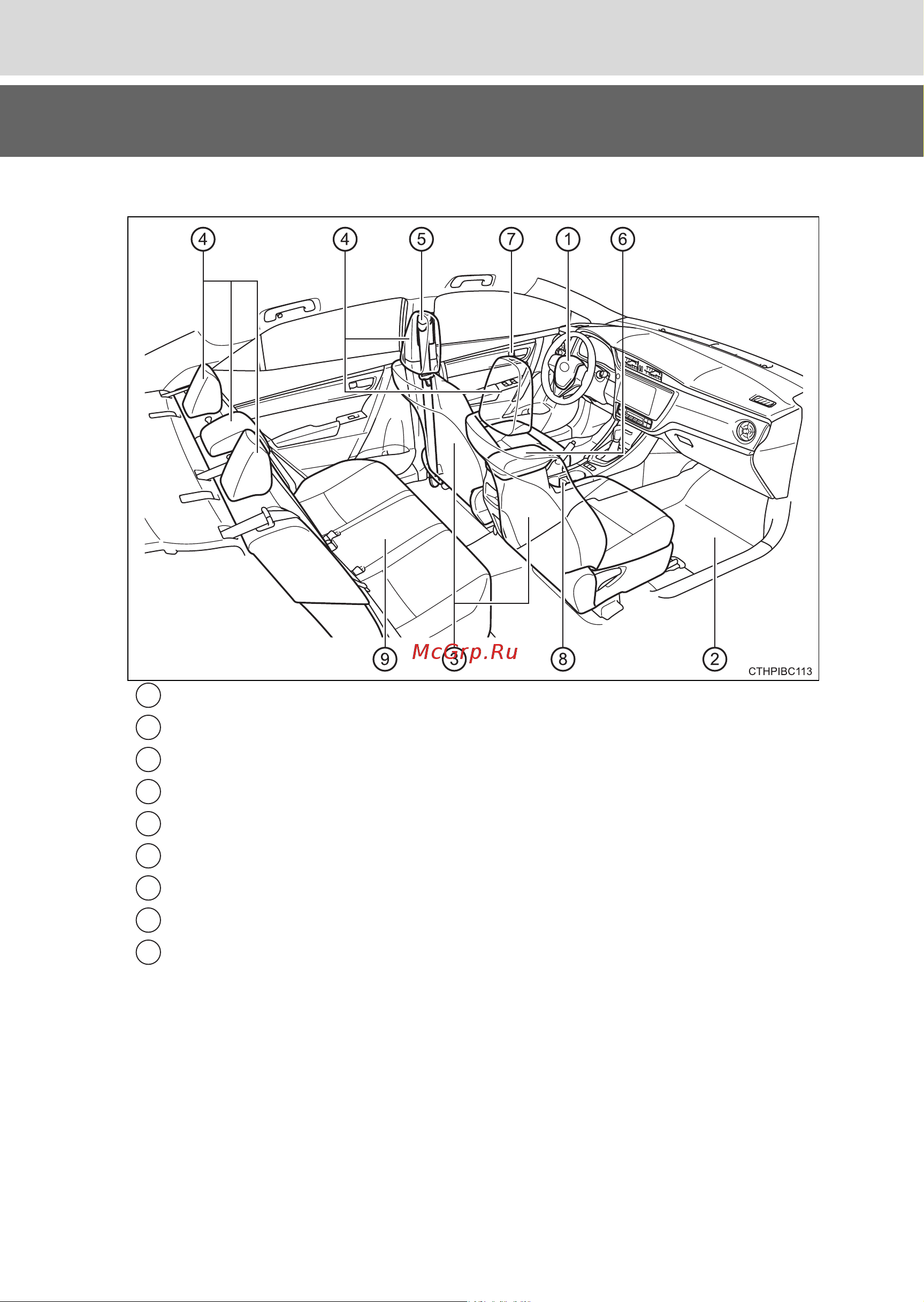 Toyota Corolla 2013 - 2018 Руководство для владельца PZ49X_12M02_RU онлайн [22/689] 873851