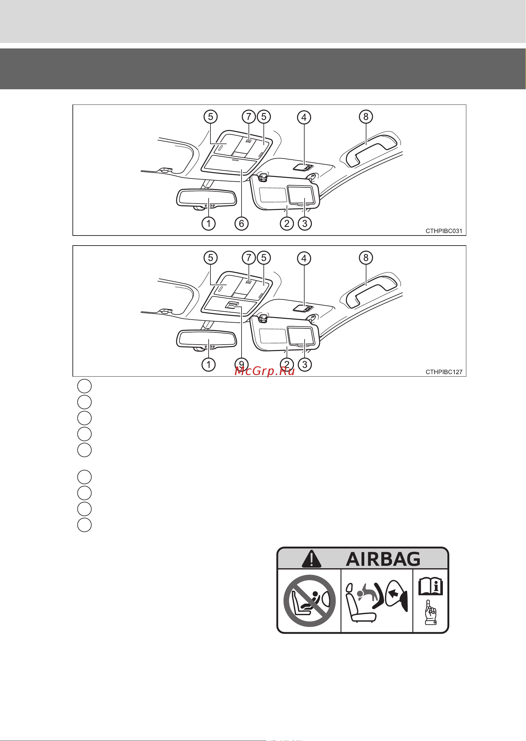 Toyota Corolla 2013 - 2018 Руководство для владельца PZ49X_12M02_RU онлайн [23/689] 873851