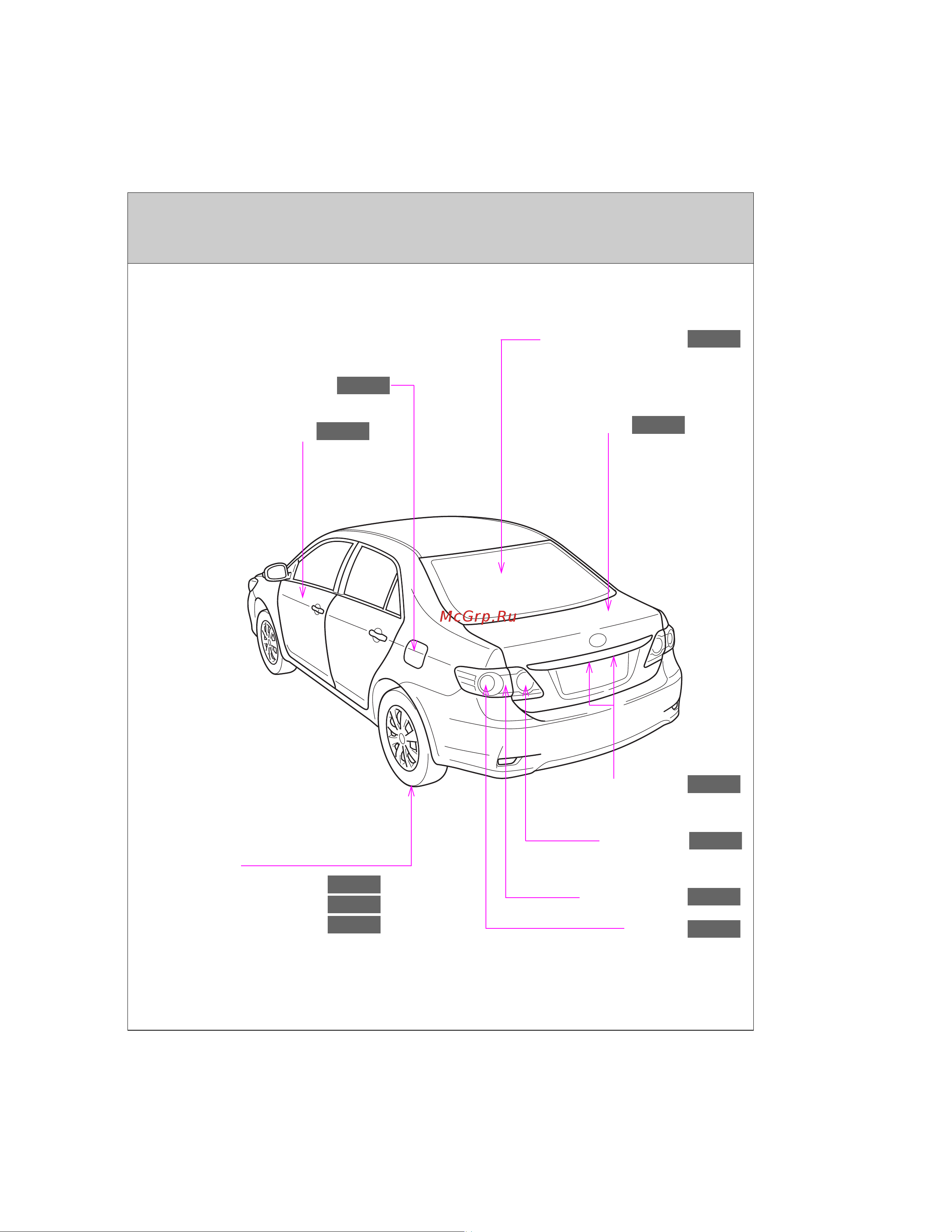 Toyota Corolla 2006 - 2012 Руководство для владельца PZ49X_12F37_EN онлайн [7/512] 873852