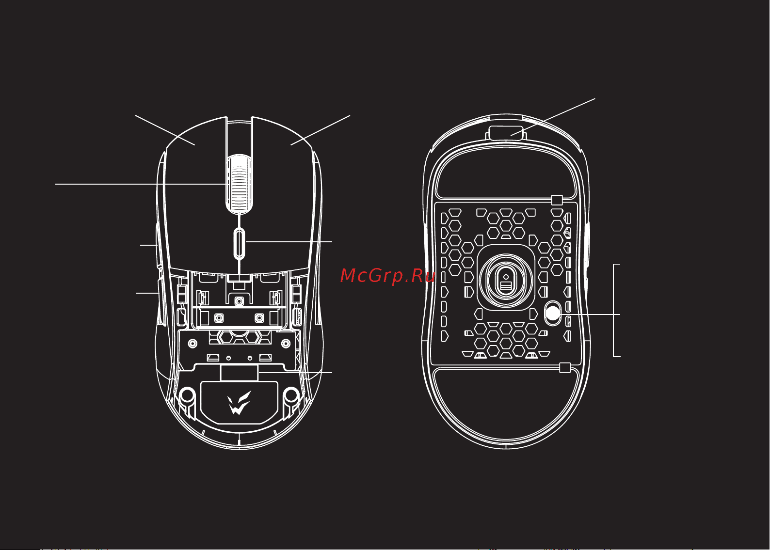 ARDOR GAMING Phantom PRO V2 Black (ARDW-PH3395-BK) Инструкция по эксплуатации онлайн [4/12] 873868