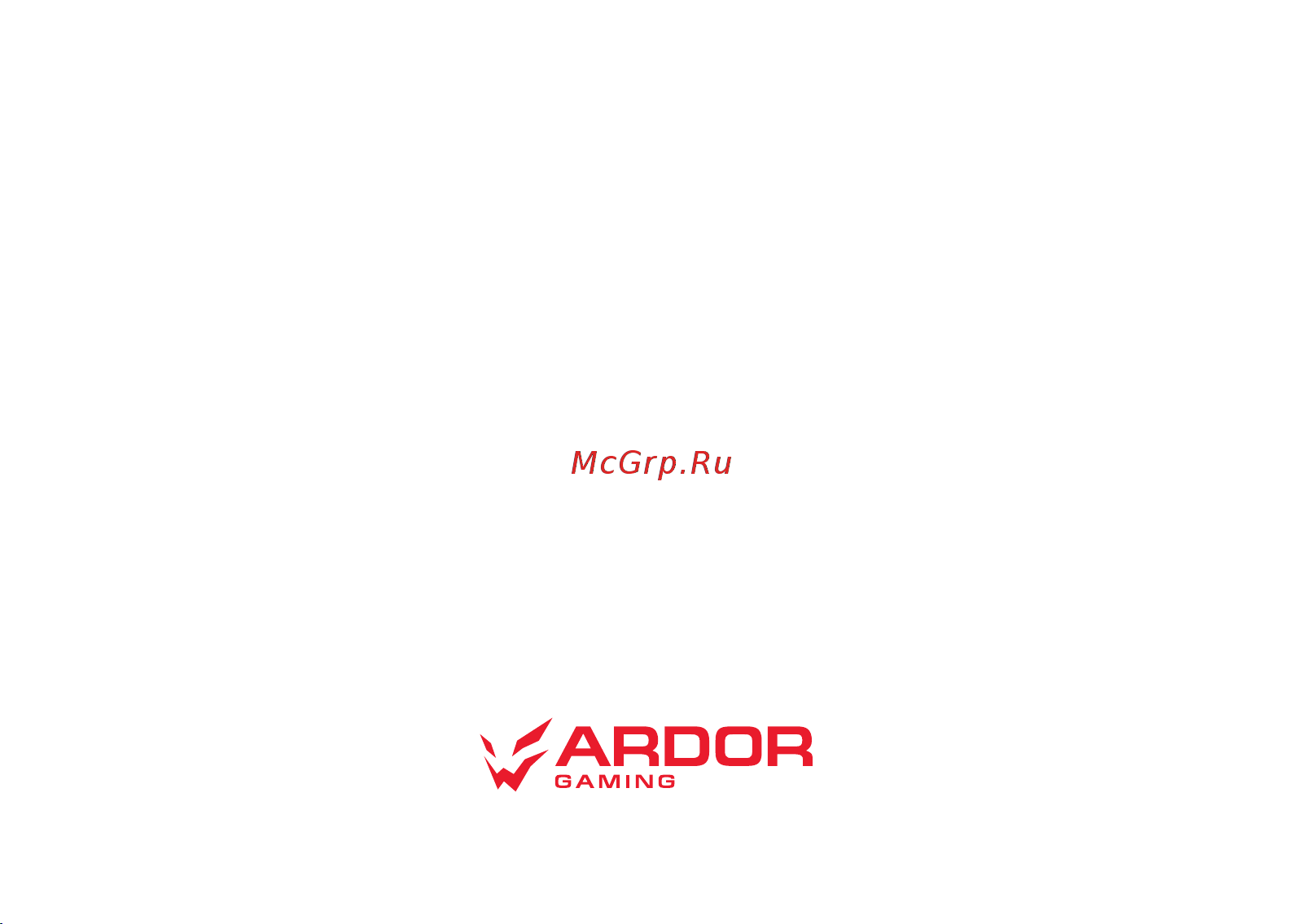 ARDOR GAMING Phantom PRO Nordic White (ARDW-PHN3395-WT) Инструкция по эксплуатации онлайн