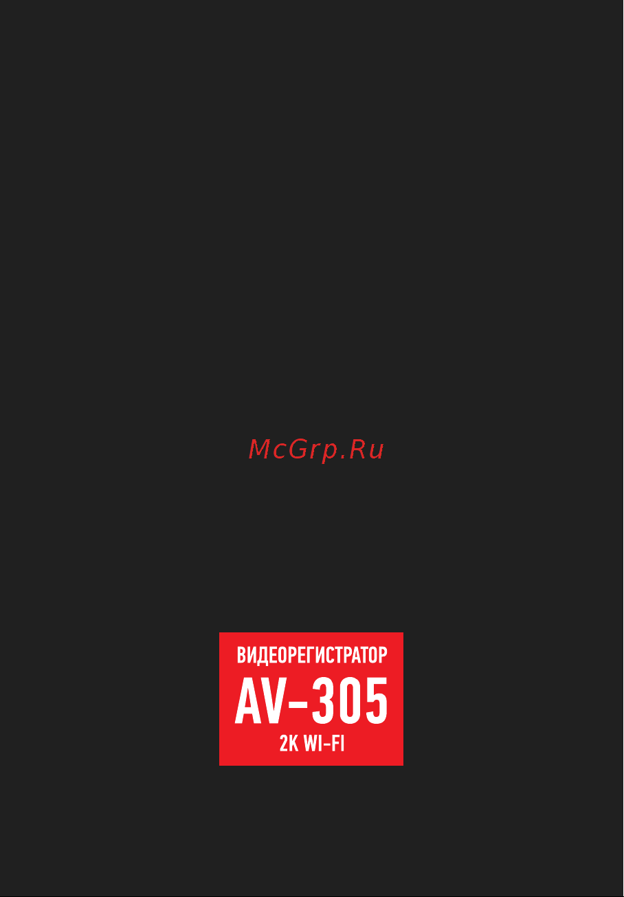 Artway AV-305 Руководство по эксплуатации онлайн [2/20] 874165