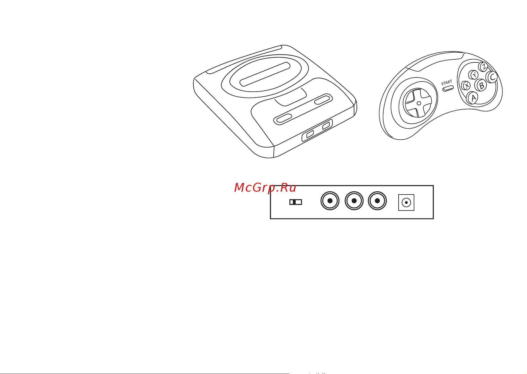 Mega Drive 252 Руководство по эксплуатации онлайн [2/4] 874166