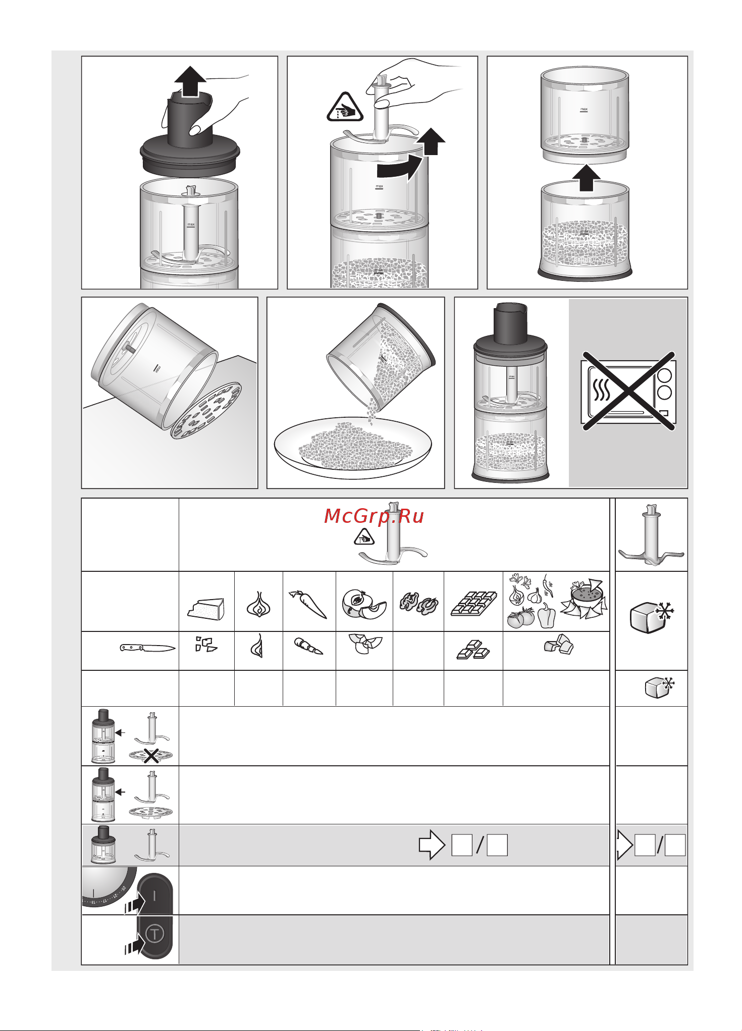 Braun MQ55755MBK Руководство по эксплуатации онлайн [8/100] 874239