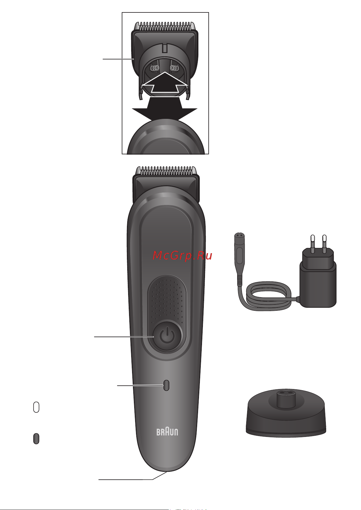Braun MGK5420 Black Grey Руководство по эксплуатации онлайн [3/69] 874326