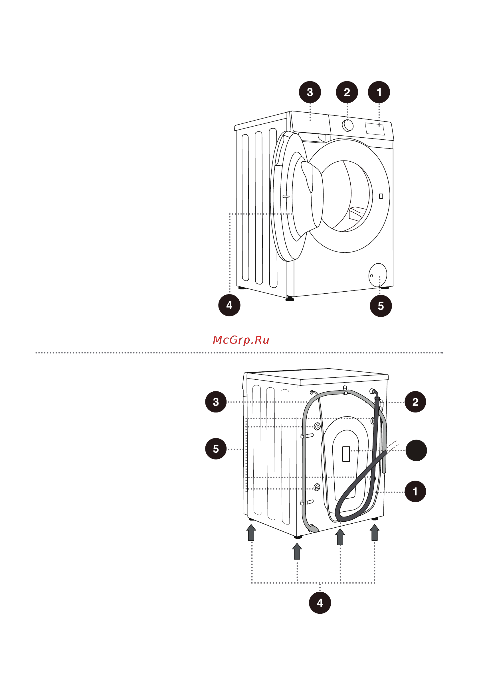 Hisense WF5S7041BW Руководство по эксплуатации онлайн [11/57] 874333