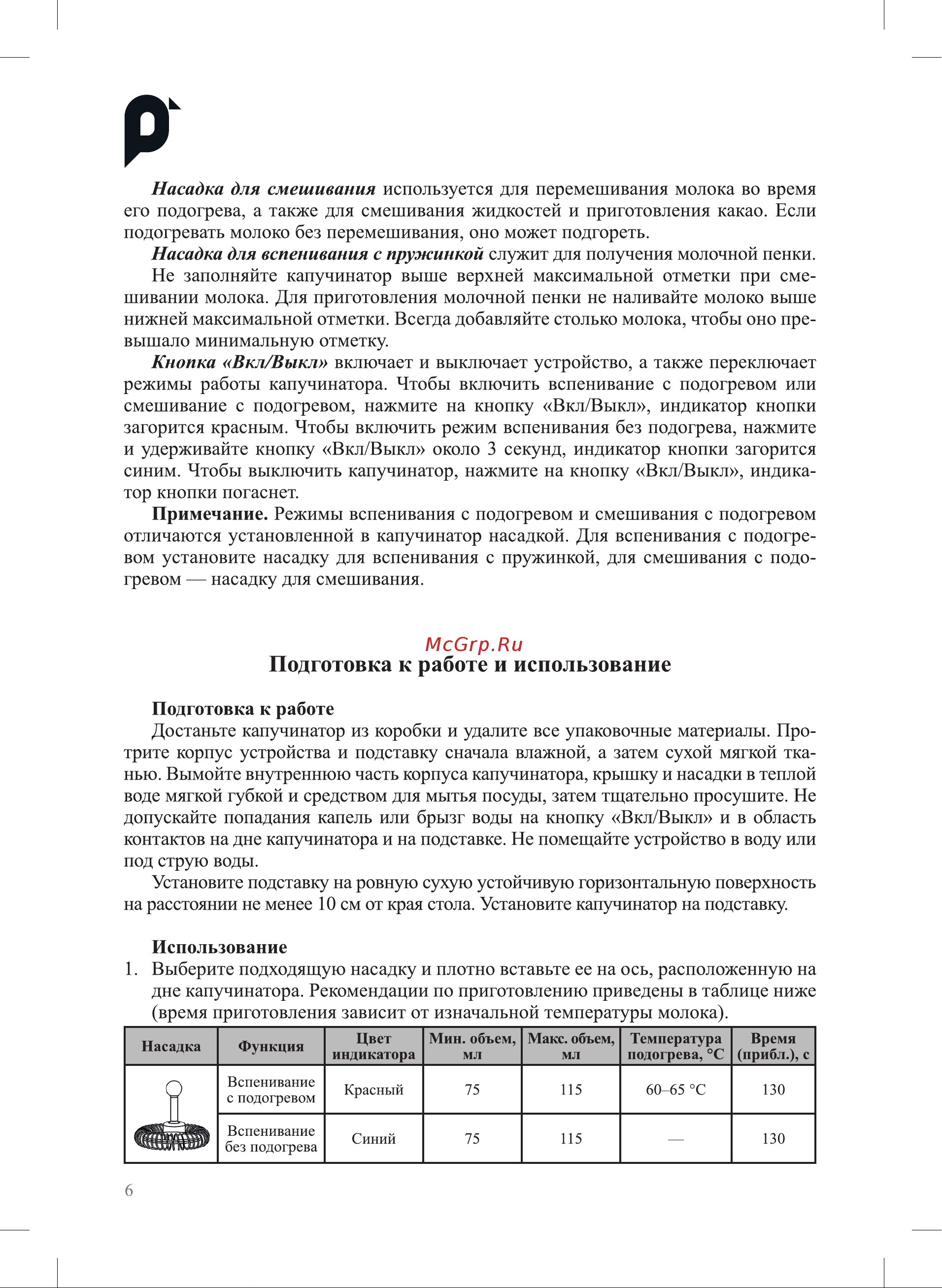 Kitfort КТ-7409 Руководство по эксплуатации онлайн [6/16] 874433