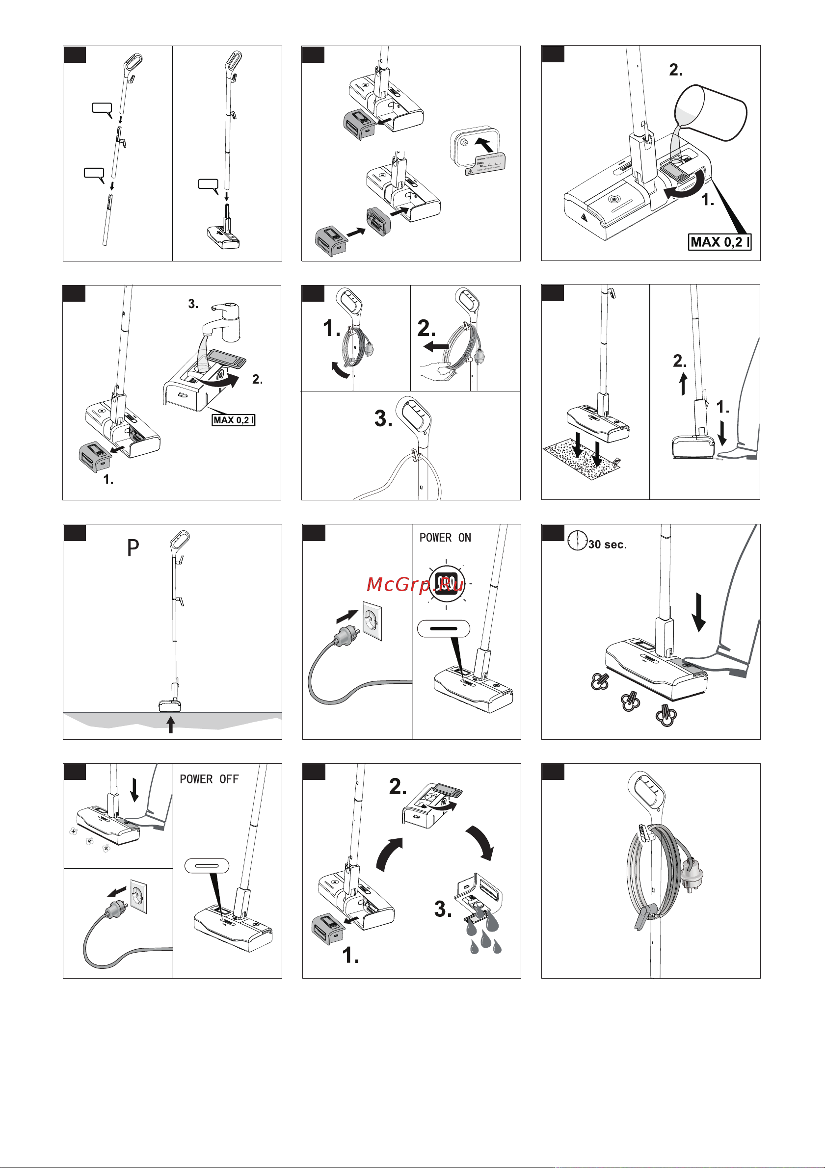 Karcher SC 1 Upright Руководство по эксплуатации онлайн [4/128] 897910