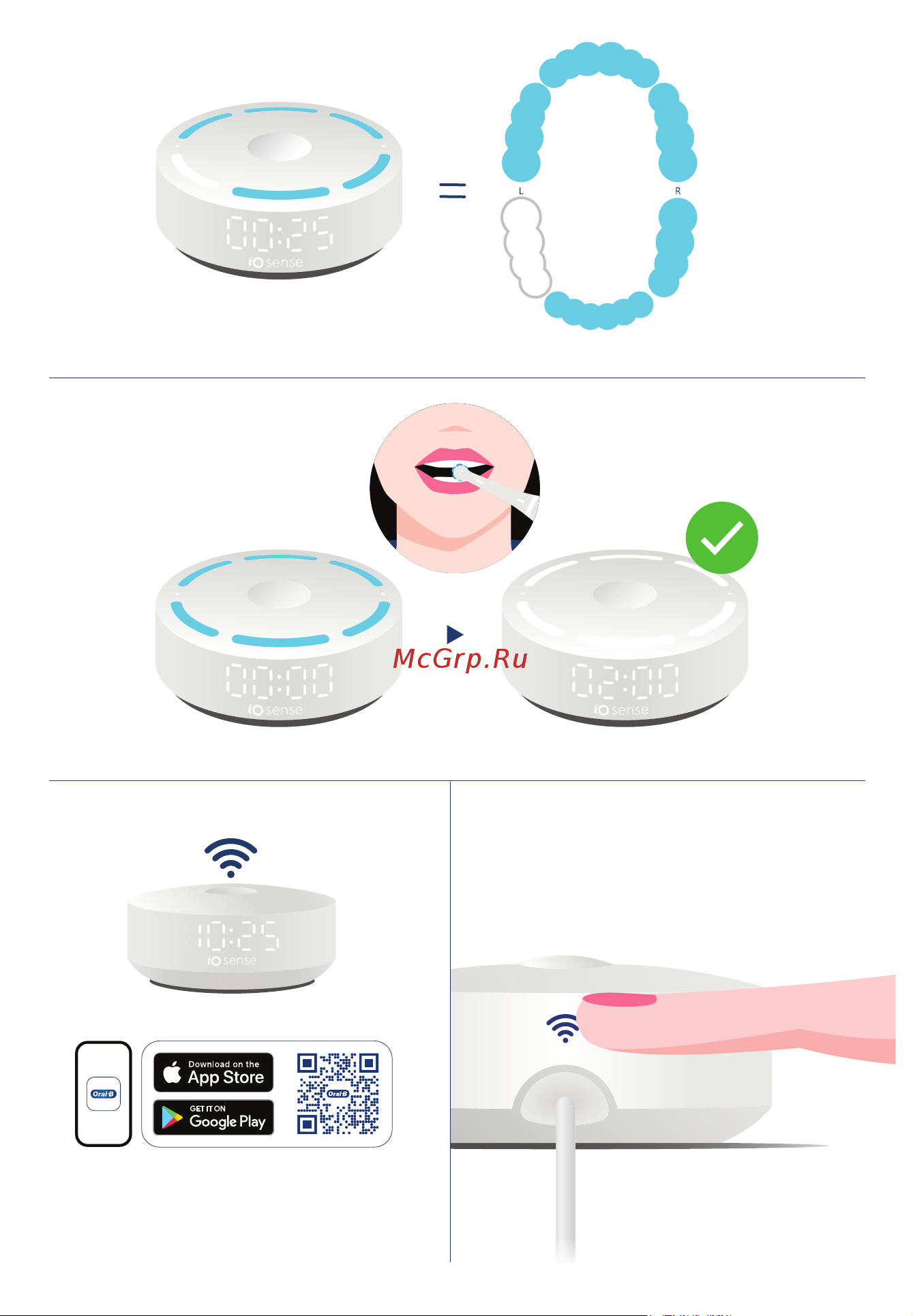 Oral-B iO Series 10 White Руководство по эксплуатации онлайн [4/129] 874804