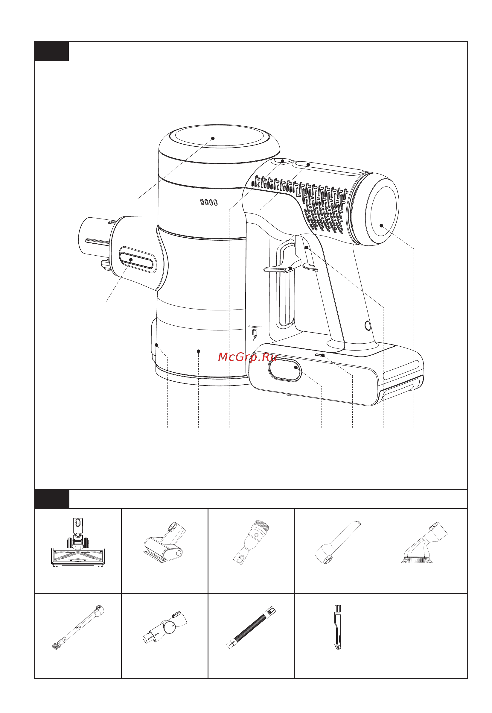 Tineco PURE ONE S15 PRO Руководство по эксплуатации онлайн [3/36] 882816