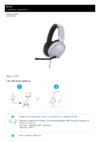 Sony MDR-G300/WZ Grey Руководство по эксплуатации