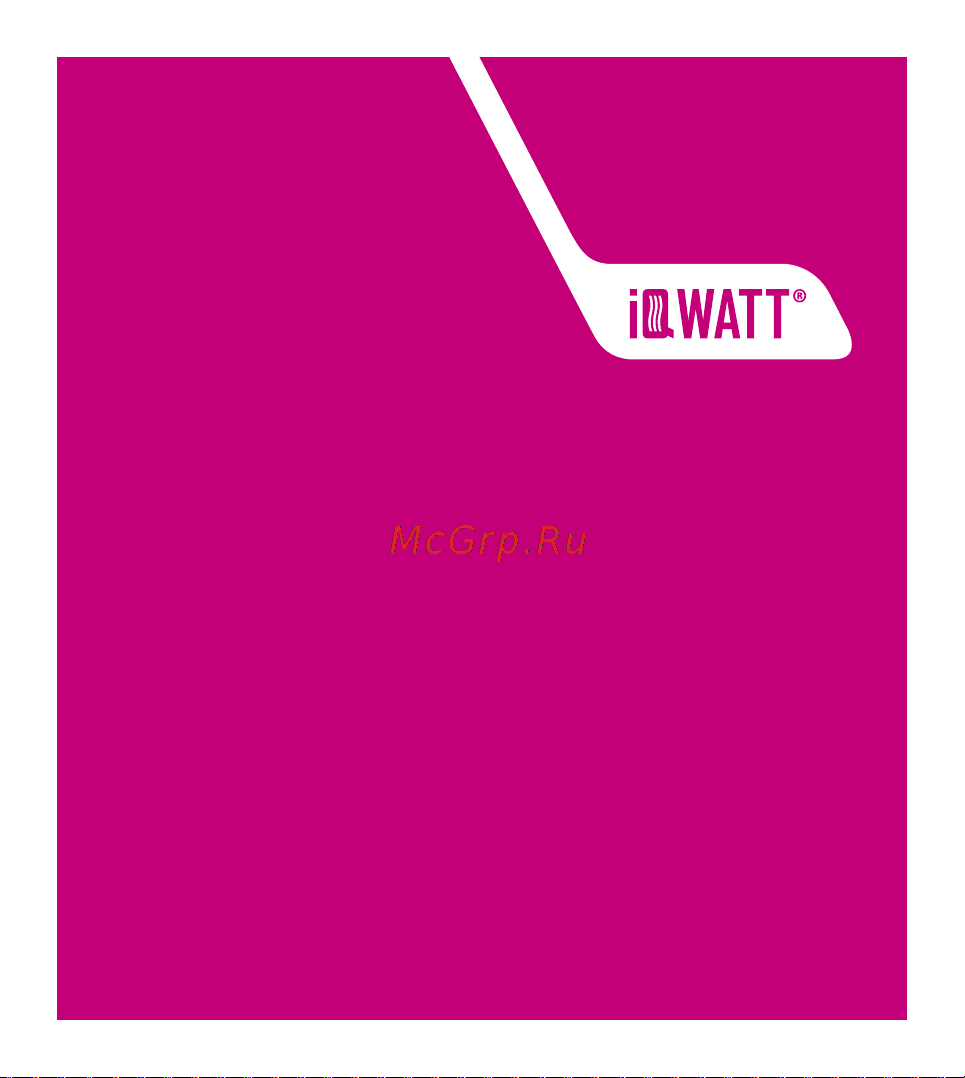IQWATT M с механическим управлением (00401) Руководство по эксплуатации онлайн