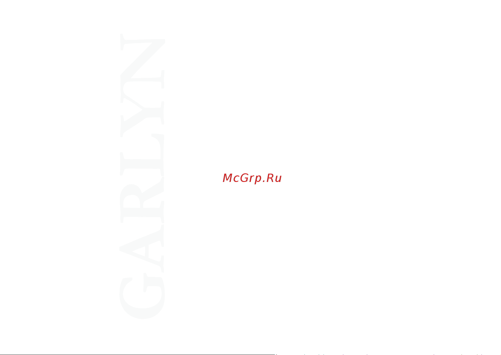 Garlyn WI-05 Руководство по эксплуатации онлайн [3/20] 875043