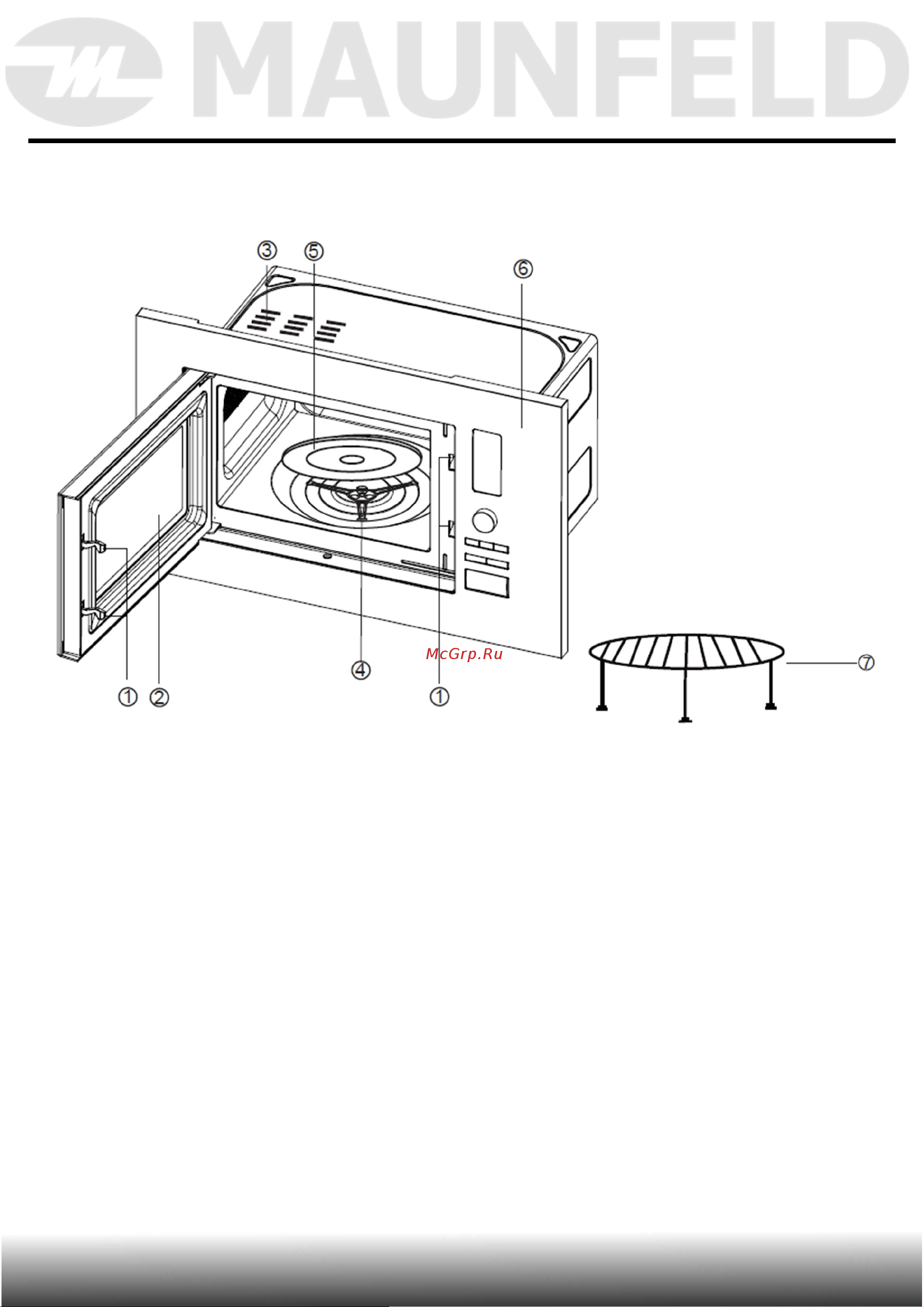 Maunfeld JBMO820GB01 Руководство по эксплуатации онлайн [10/34] 901837