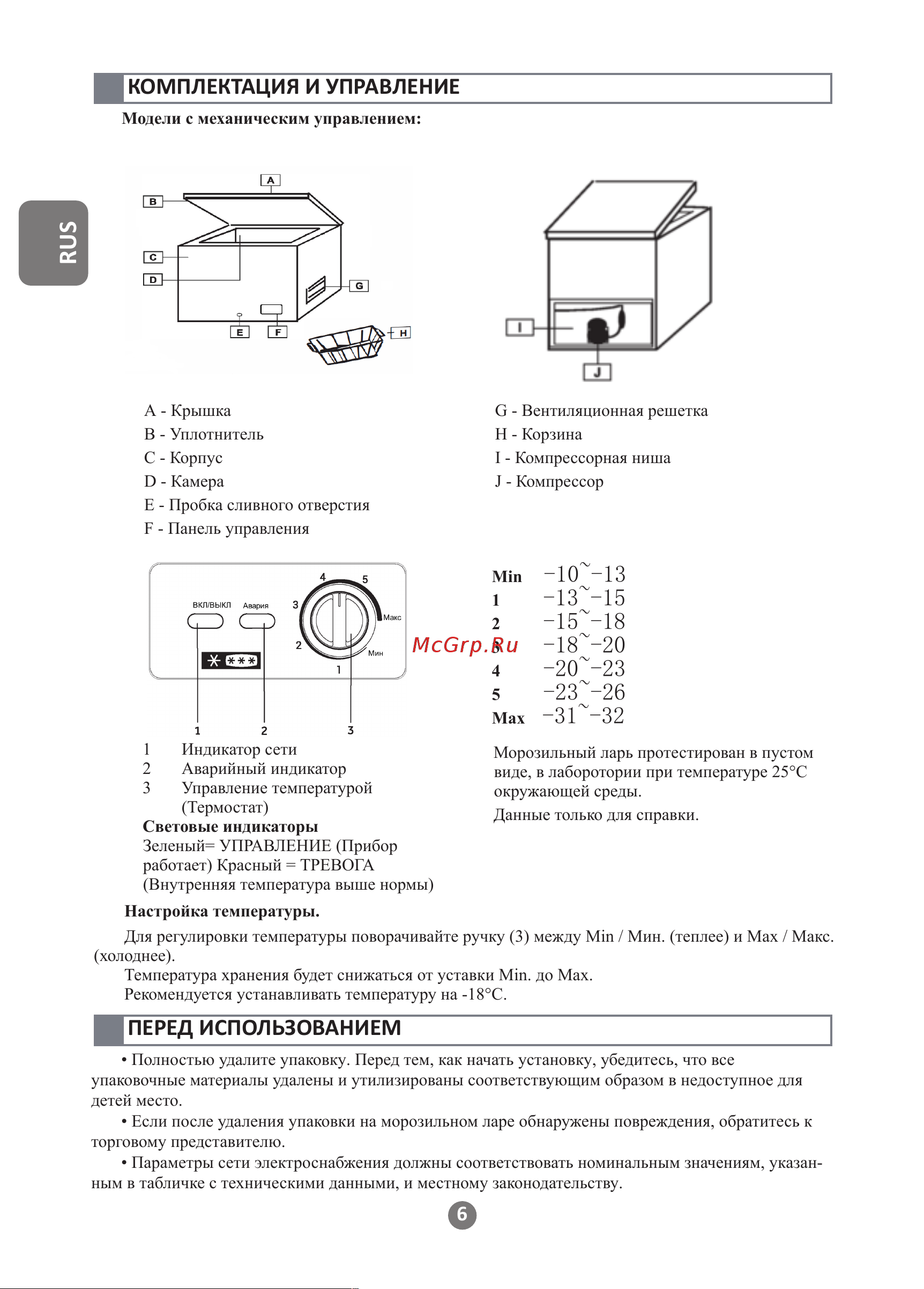 Candy CCM301R белый Руководство по эксплуатации онлайн [5/27] 875315
